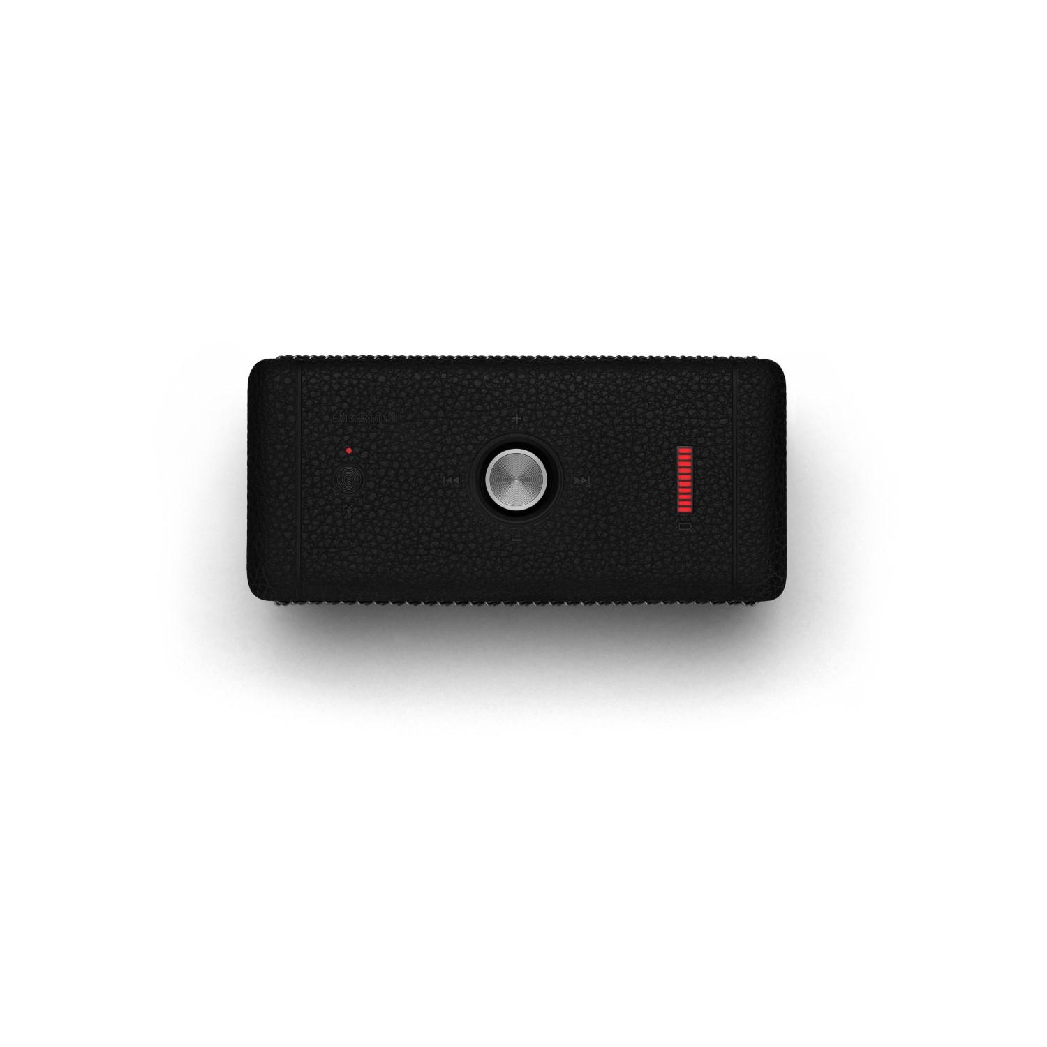 Voir la diapositive 4 : MARSHALL Enceinte sans fil Emberton II - Noir et Acier