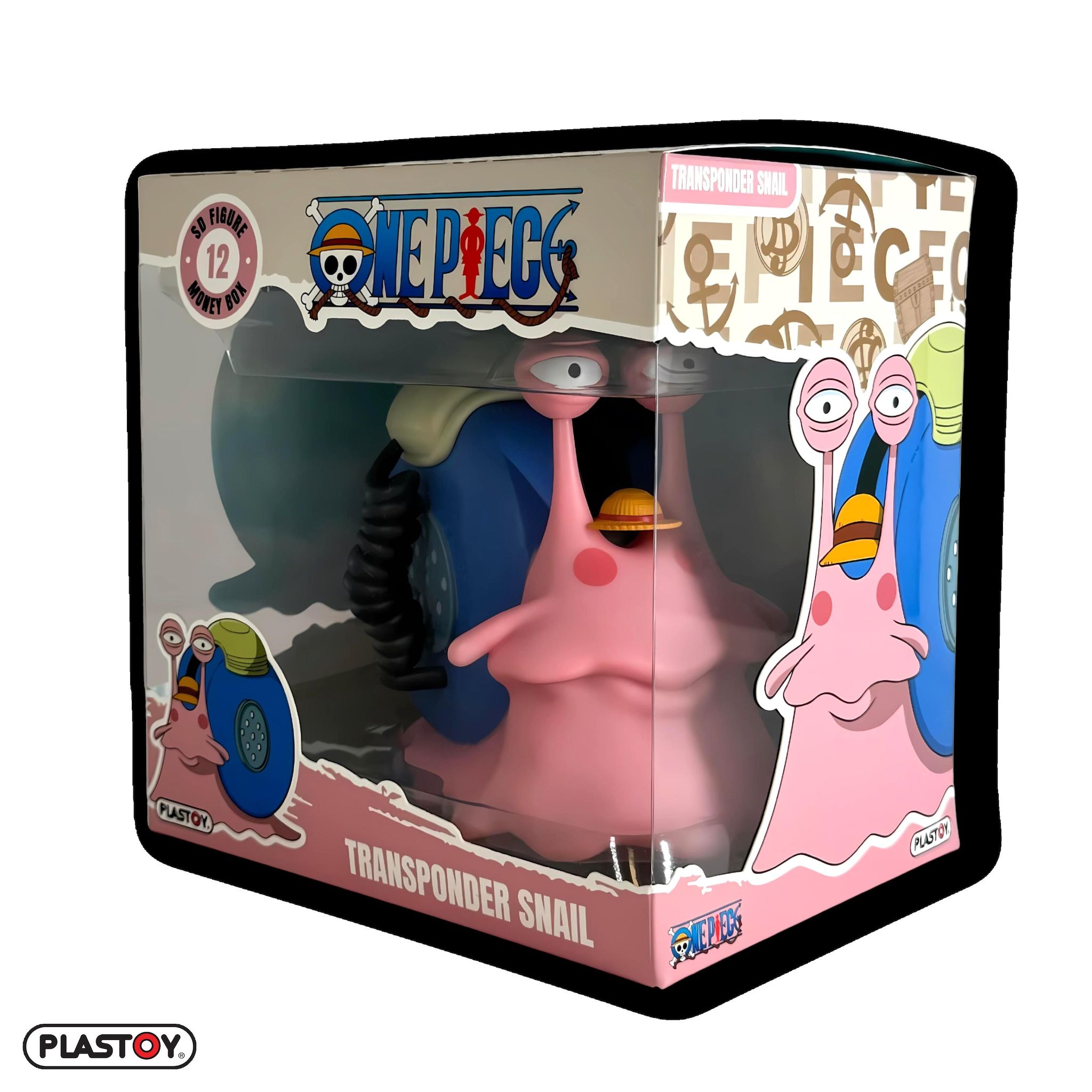 Voir la diapositive 3 : PLASTOY Tirelire Escargophone One Piece