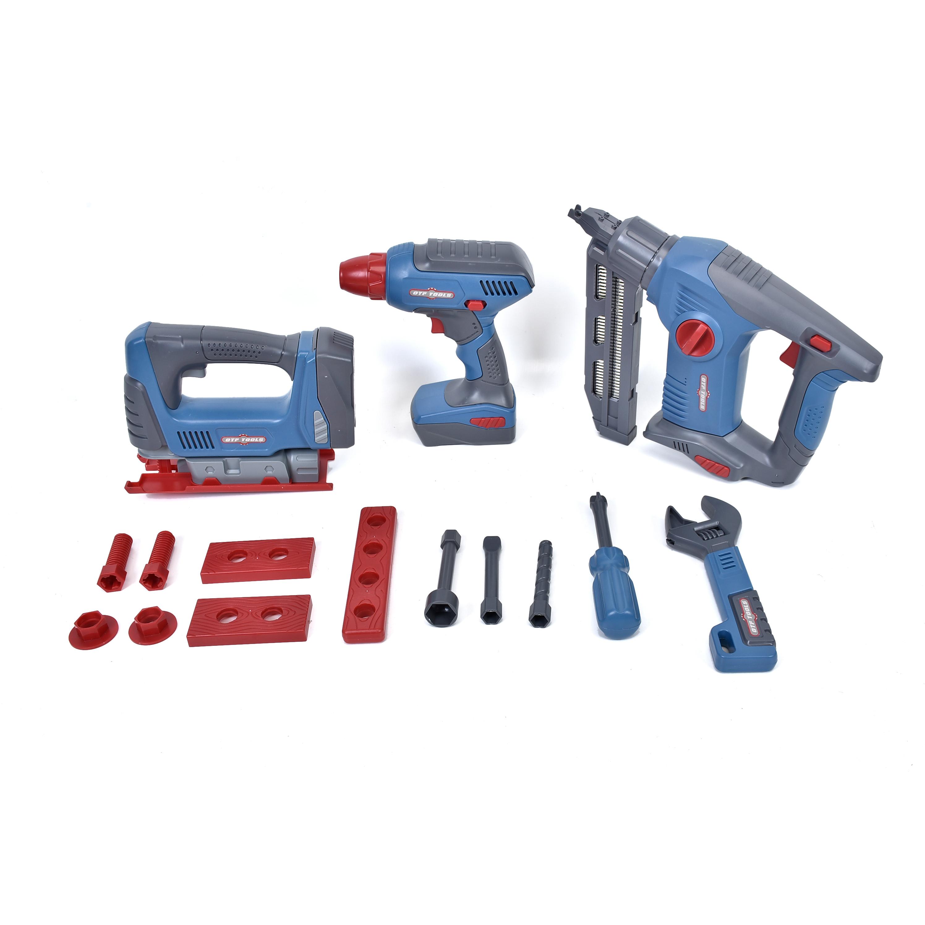Voir la diapositive 2 : ONE TWO FUN Set d'outils électriques