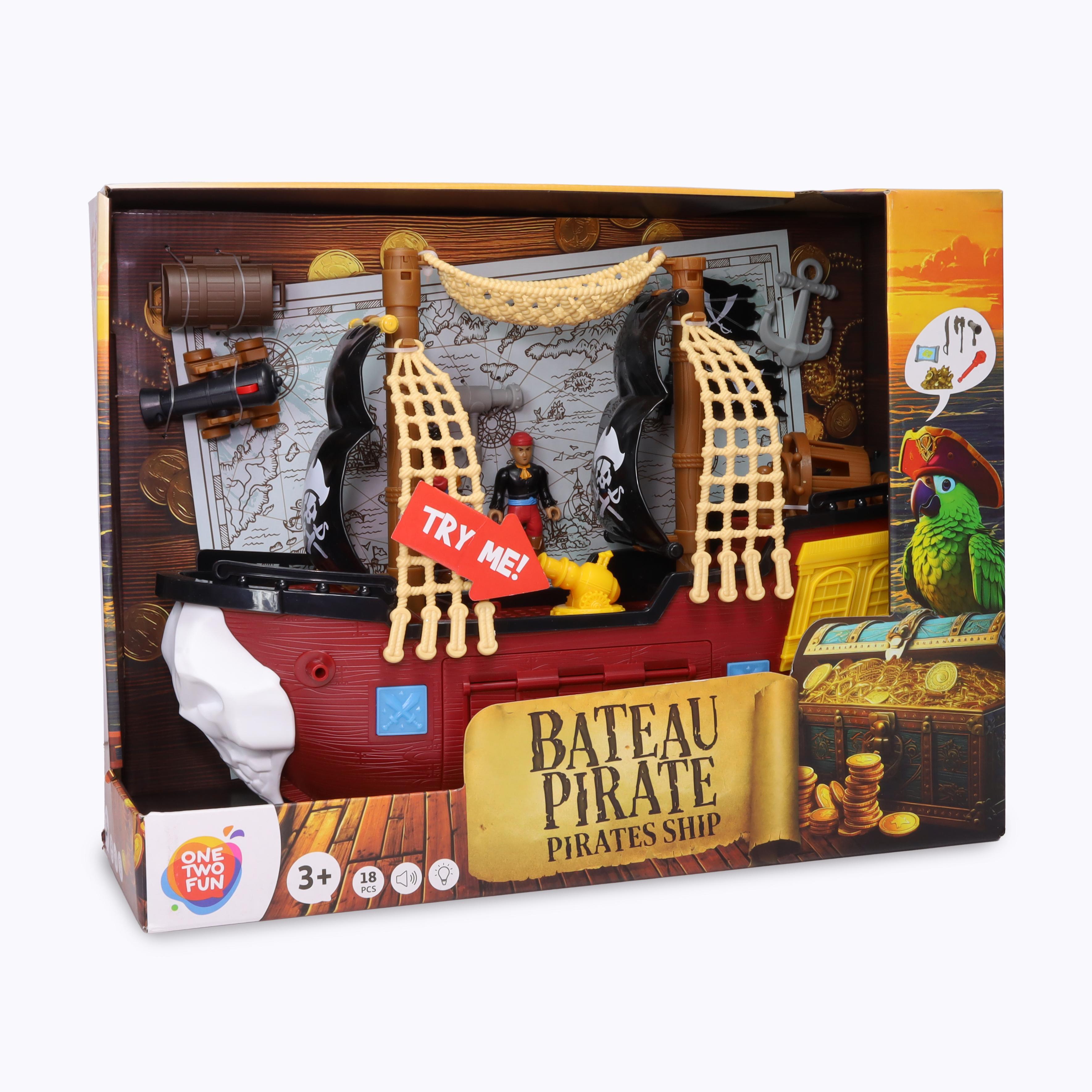 ONE TWO FUN Bateau de Pirates
