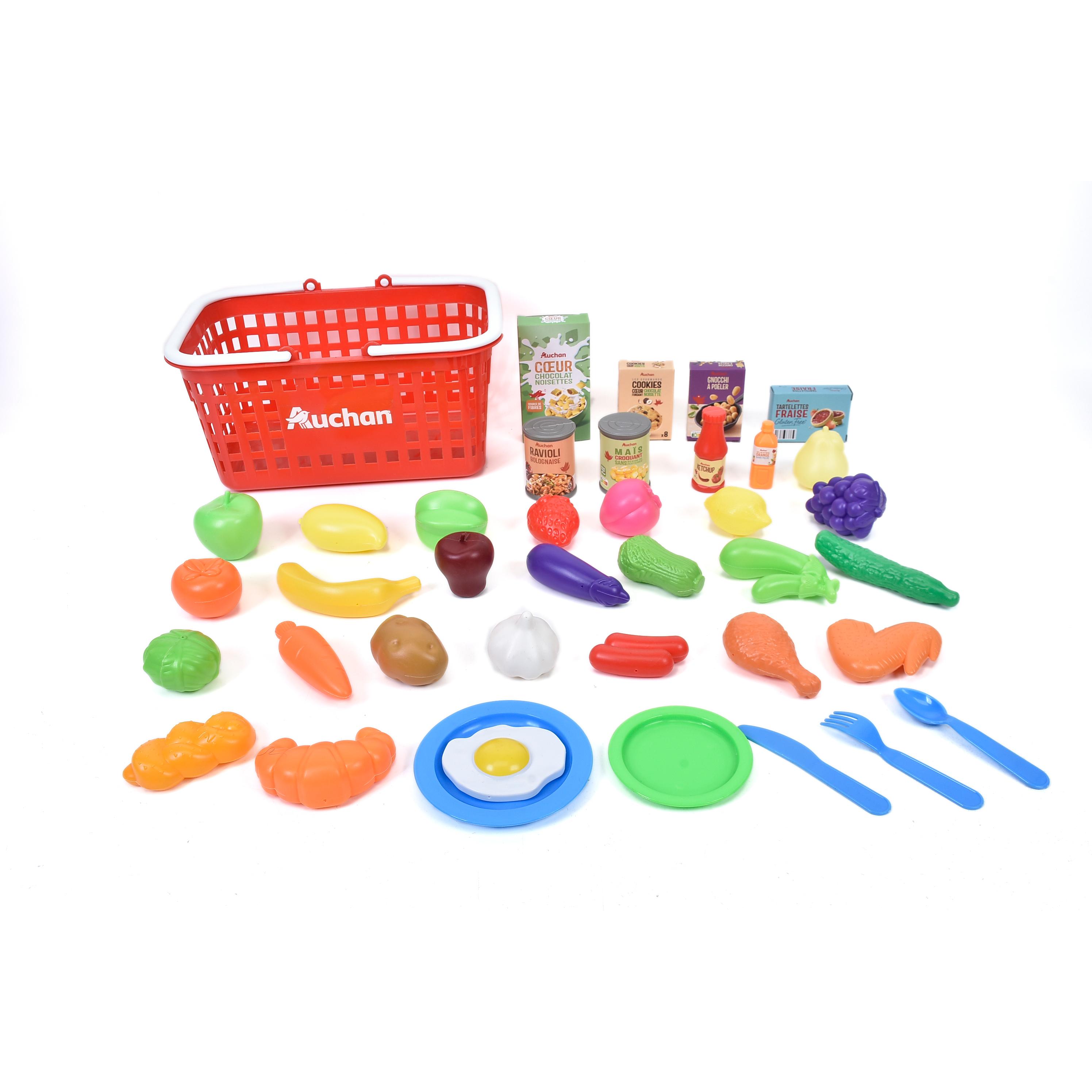 Voir la diapositive 2 : ONE TWO FUN Mon panier de courses Auchan