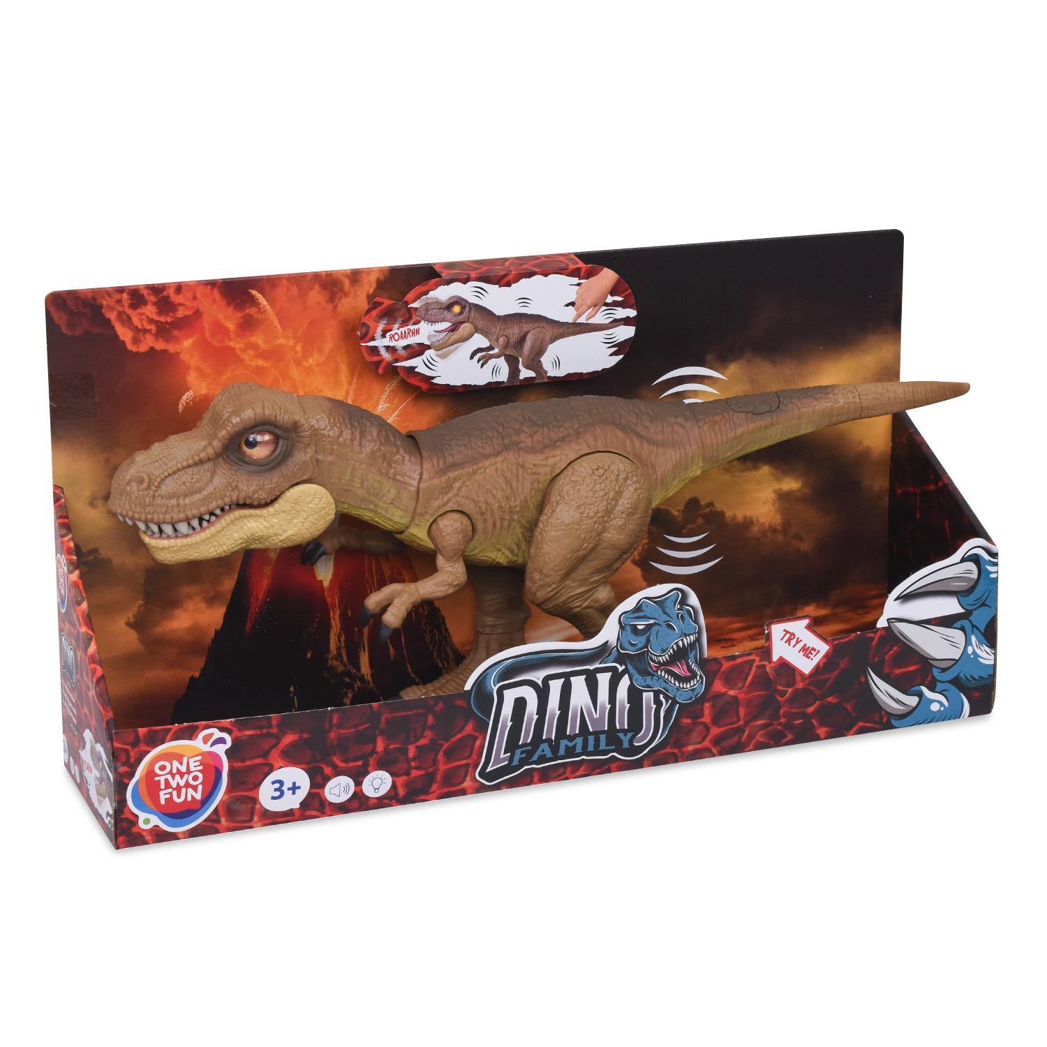 ONE TWO FUN Dinosaure Dino Family 47 cm