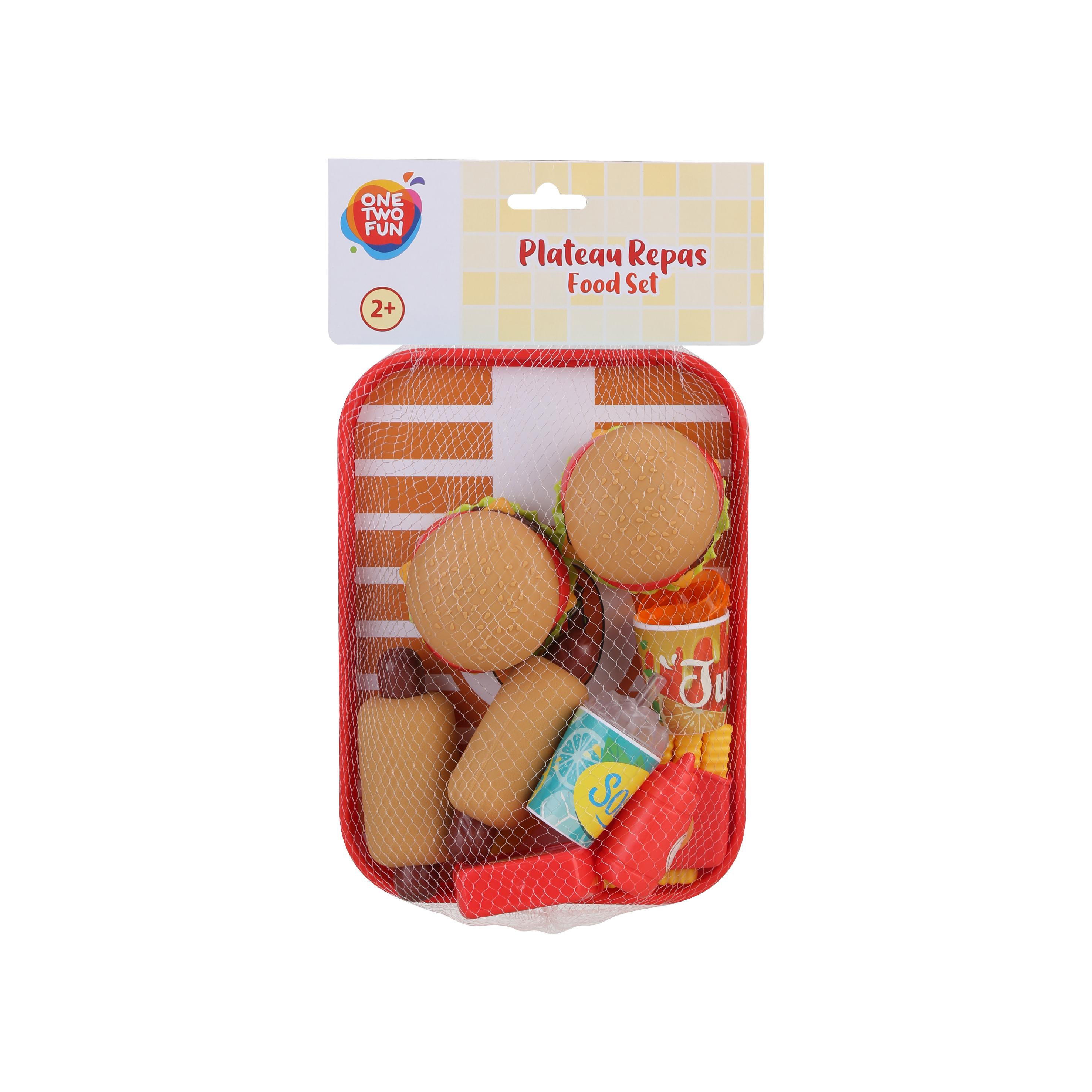 Voir la diapositive 6 : ONE TWO FUN Plateau repas Fast Food