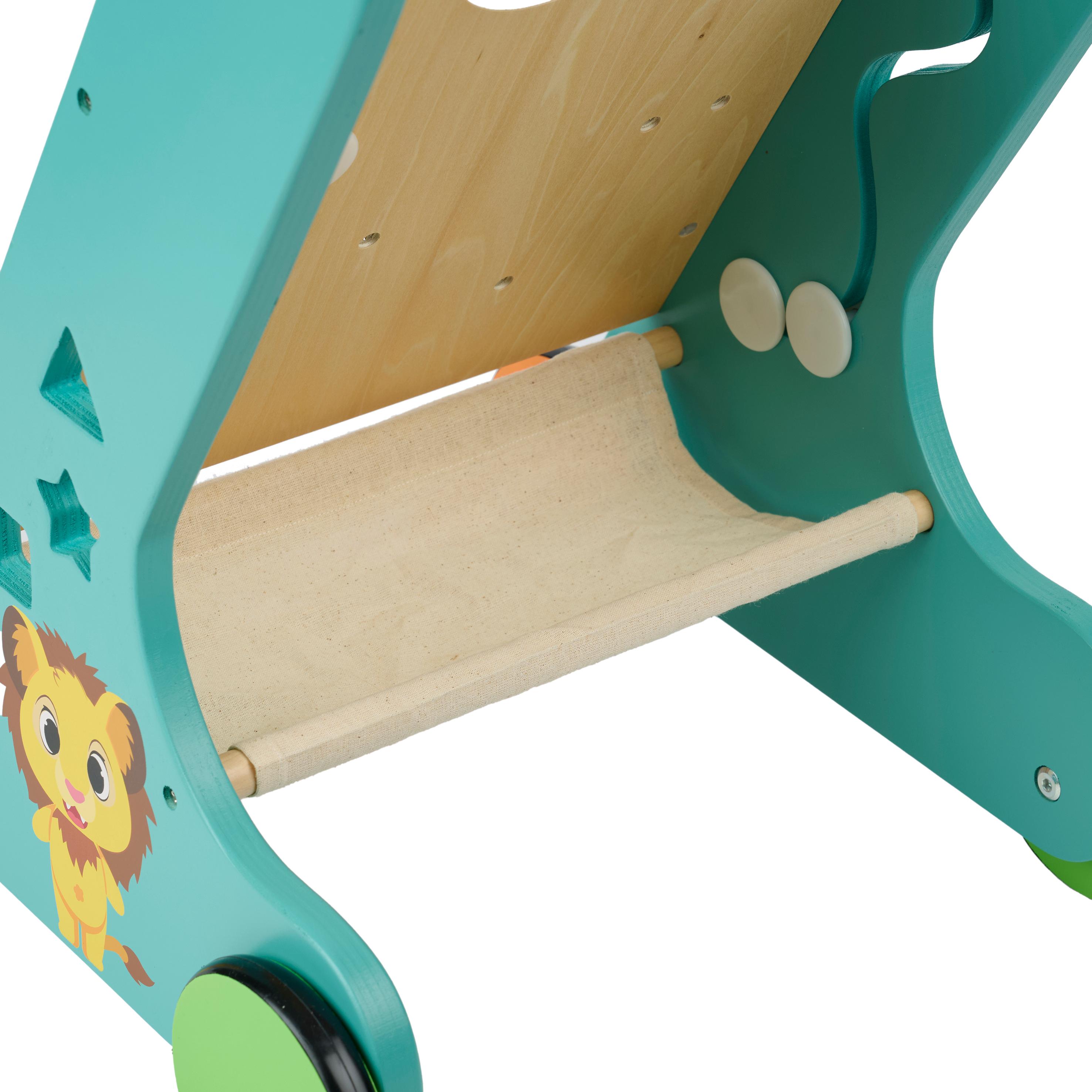 Voir la diapositive 7 : ONE TWO FUN Chariot de marche en bois