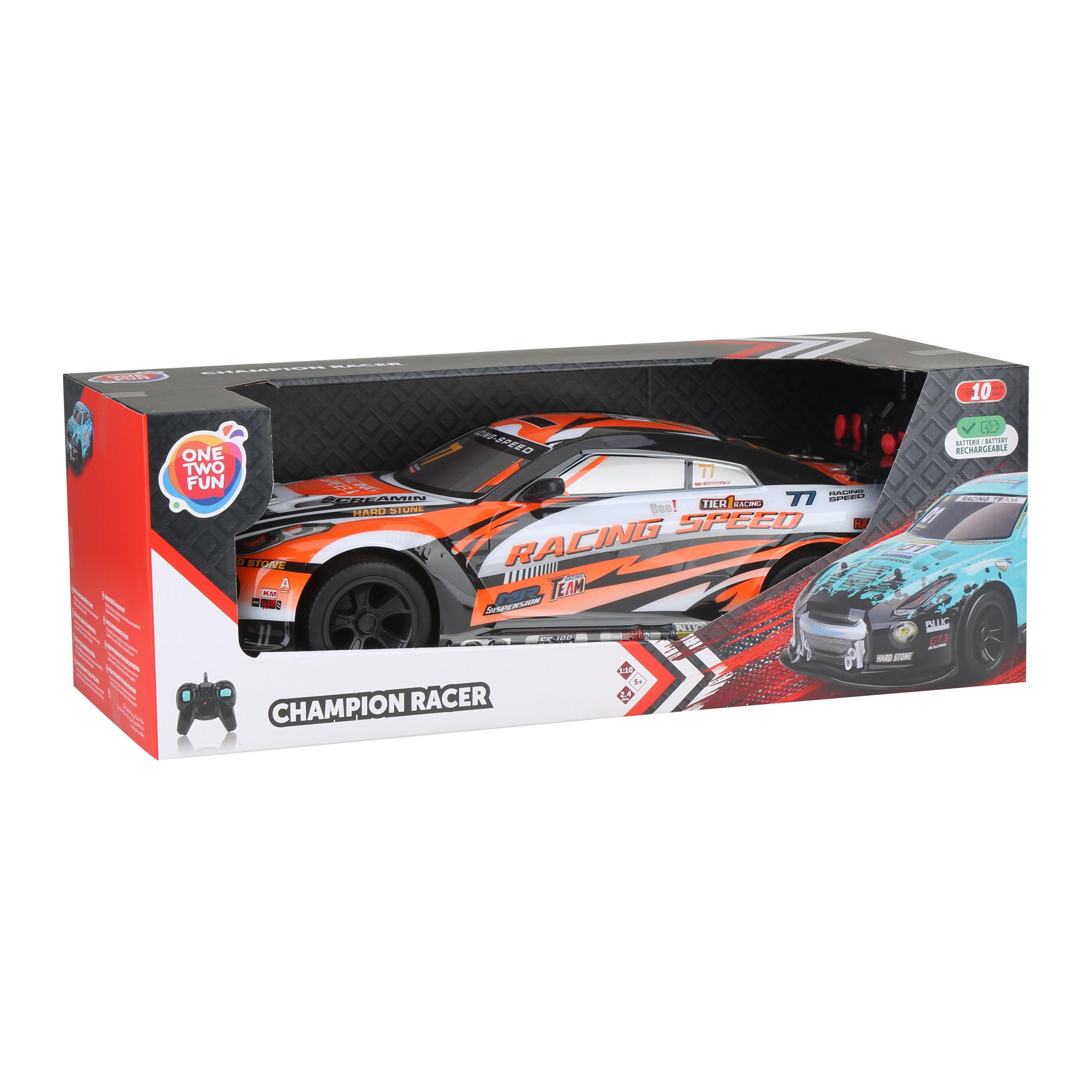 Voir la diapositive 2 : ONE TWO FUN Voiture télécommandée - Champion racer
