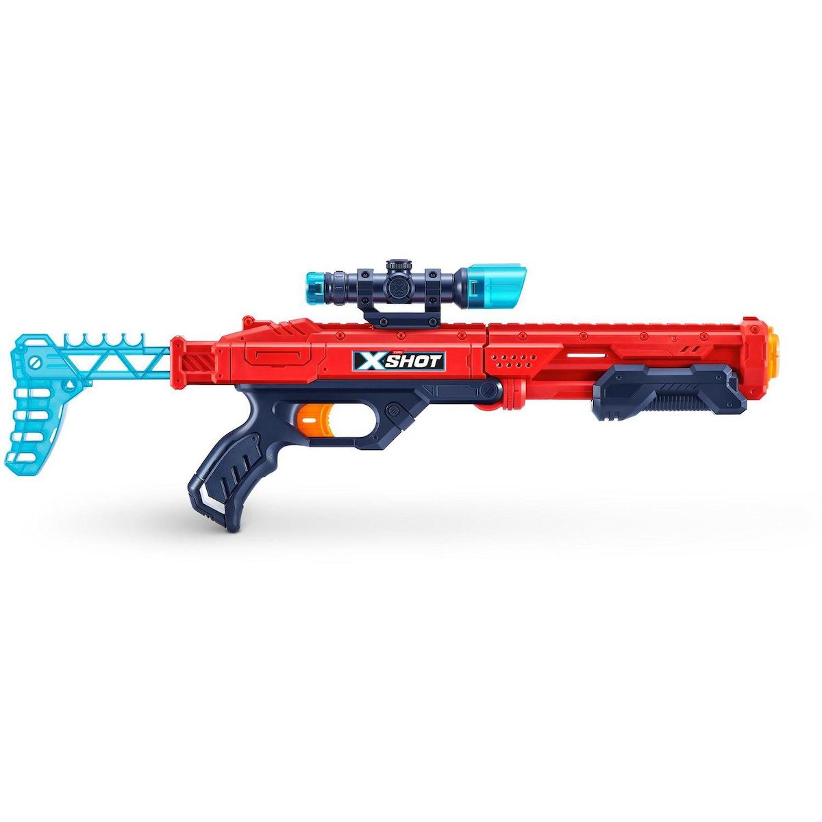 ZURU Blaster X-Shot Combopack avec Ranger X8 Hawk Eye-Fury 4-Micro et 24 Darts