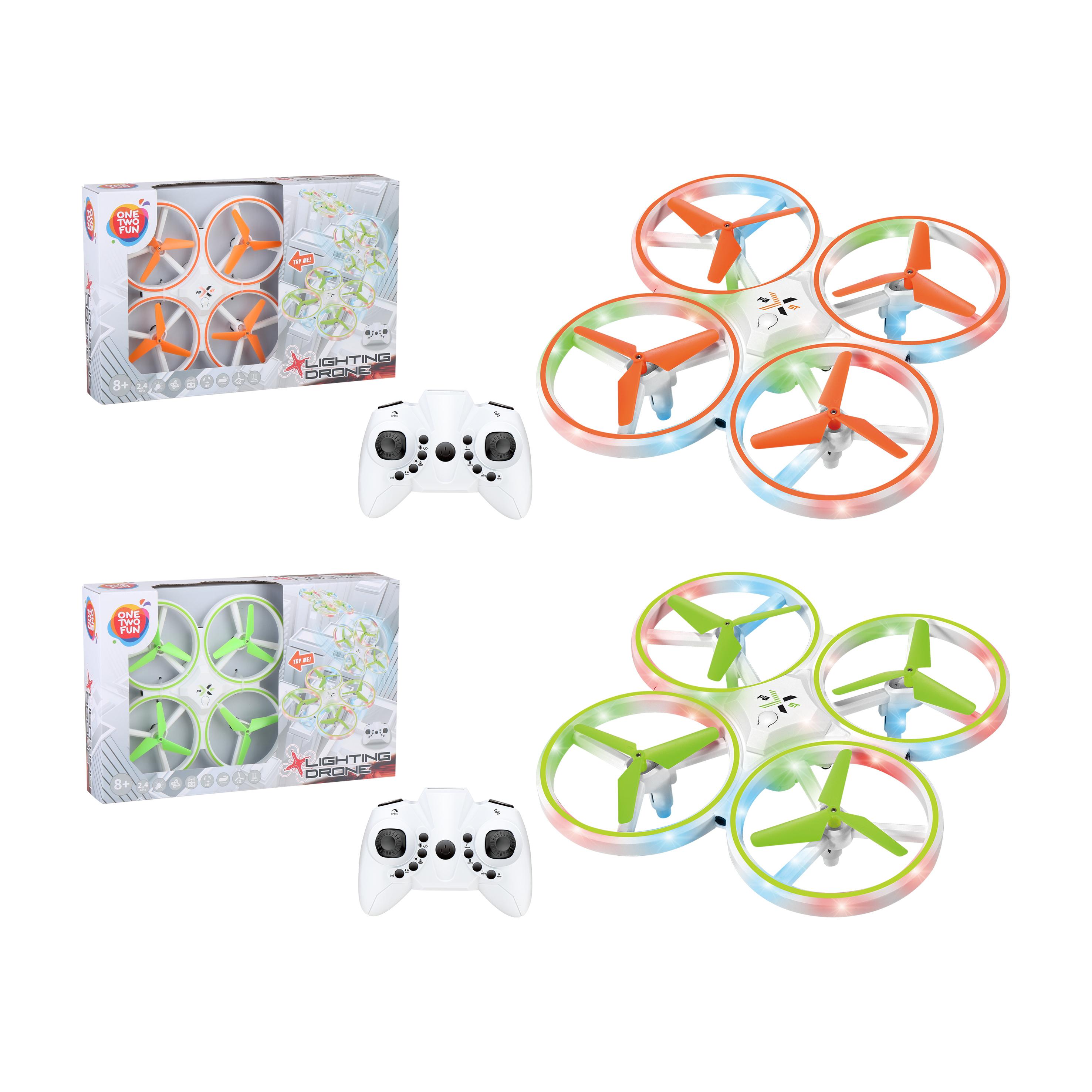 ONE TWO FUN Drone RC lumineux