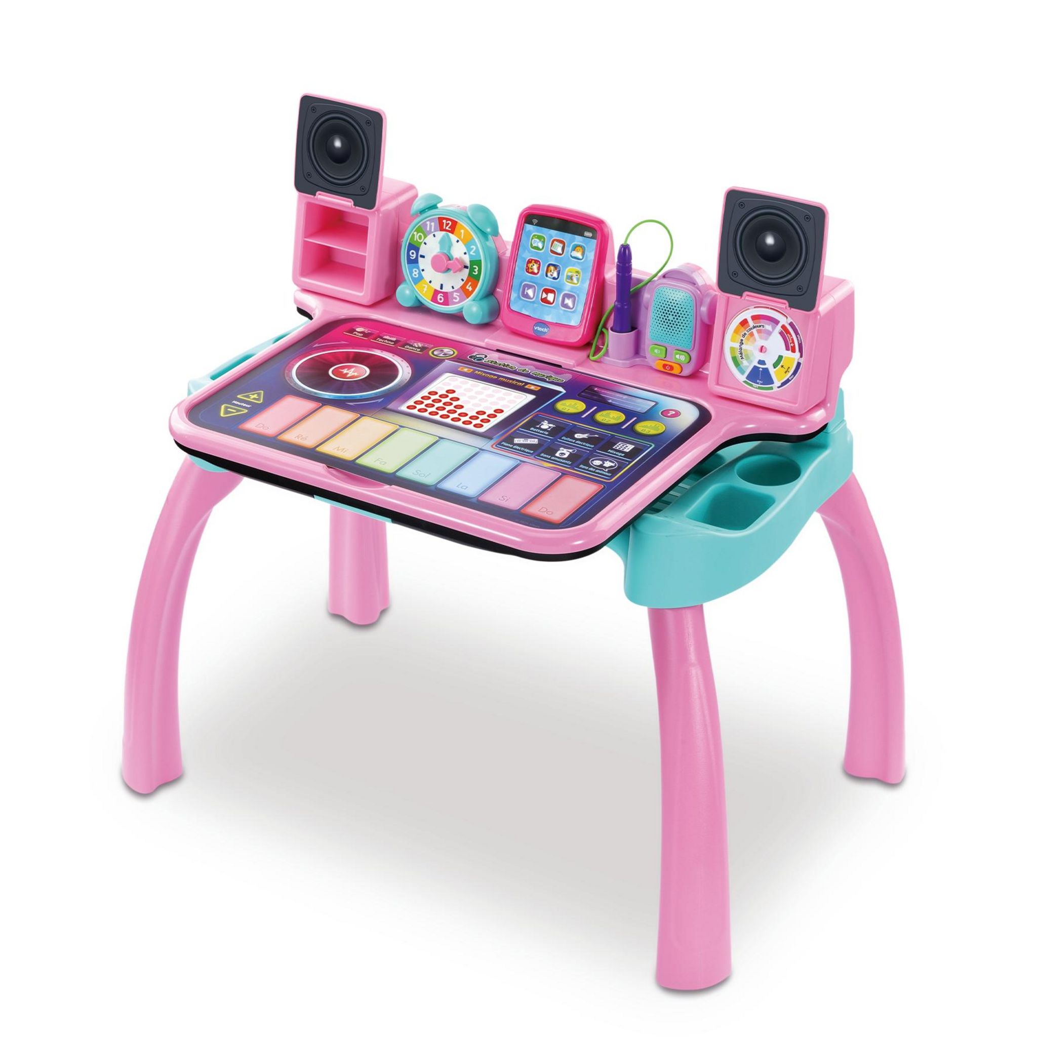 Voir la diapositive 4 : VTECH MagiBureau musical 6 en 1 - Rose