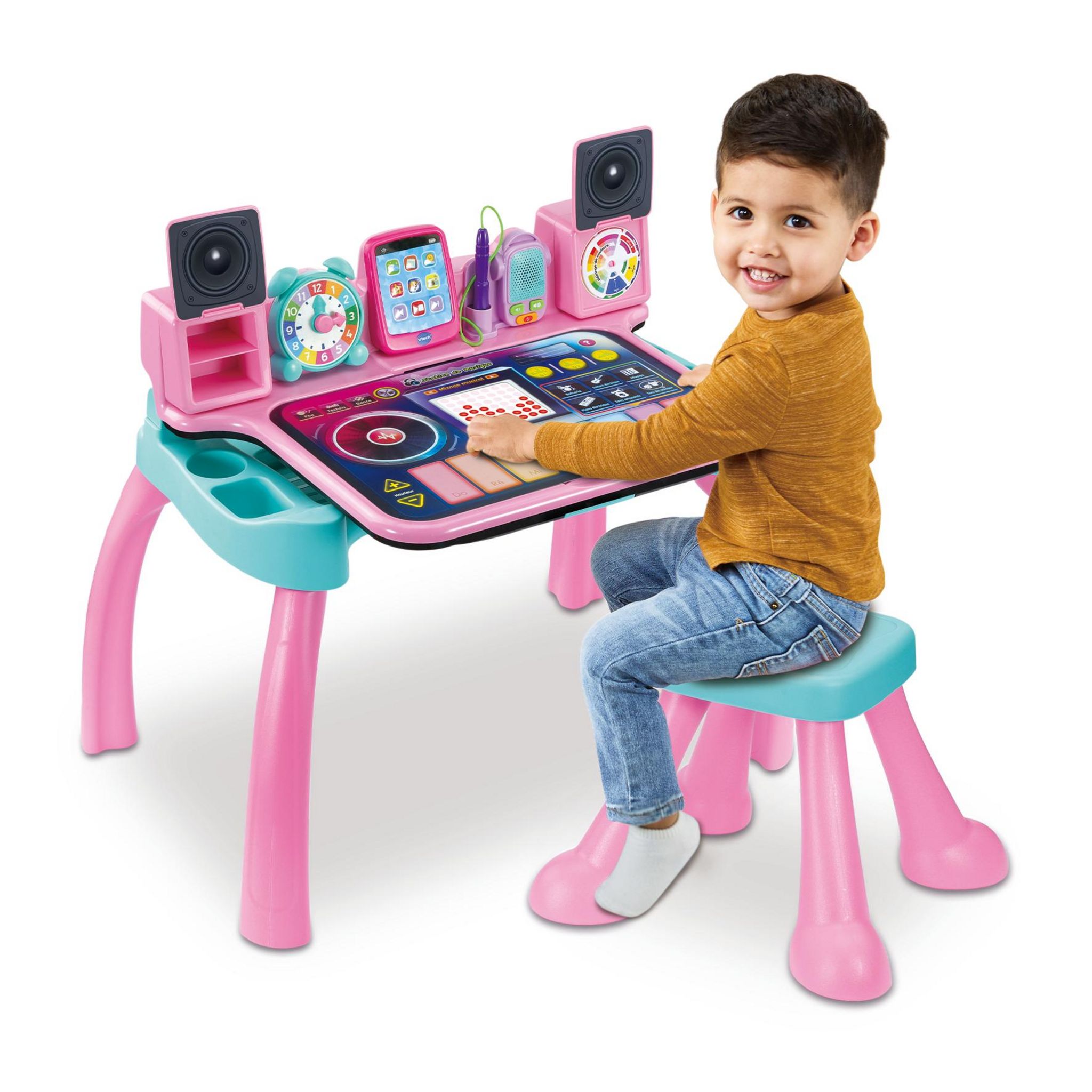 Voir la diapositive 7 : VTECH MagiBureau musical 6 en 1 - Rose
