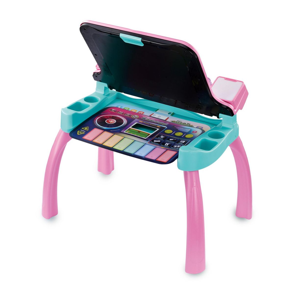VTECH MagiBureau musical 6 en 1 - Rose