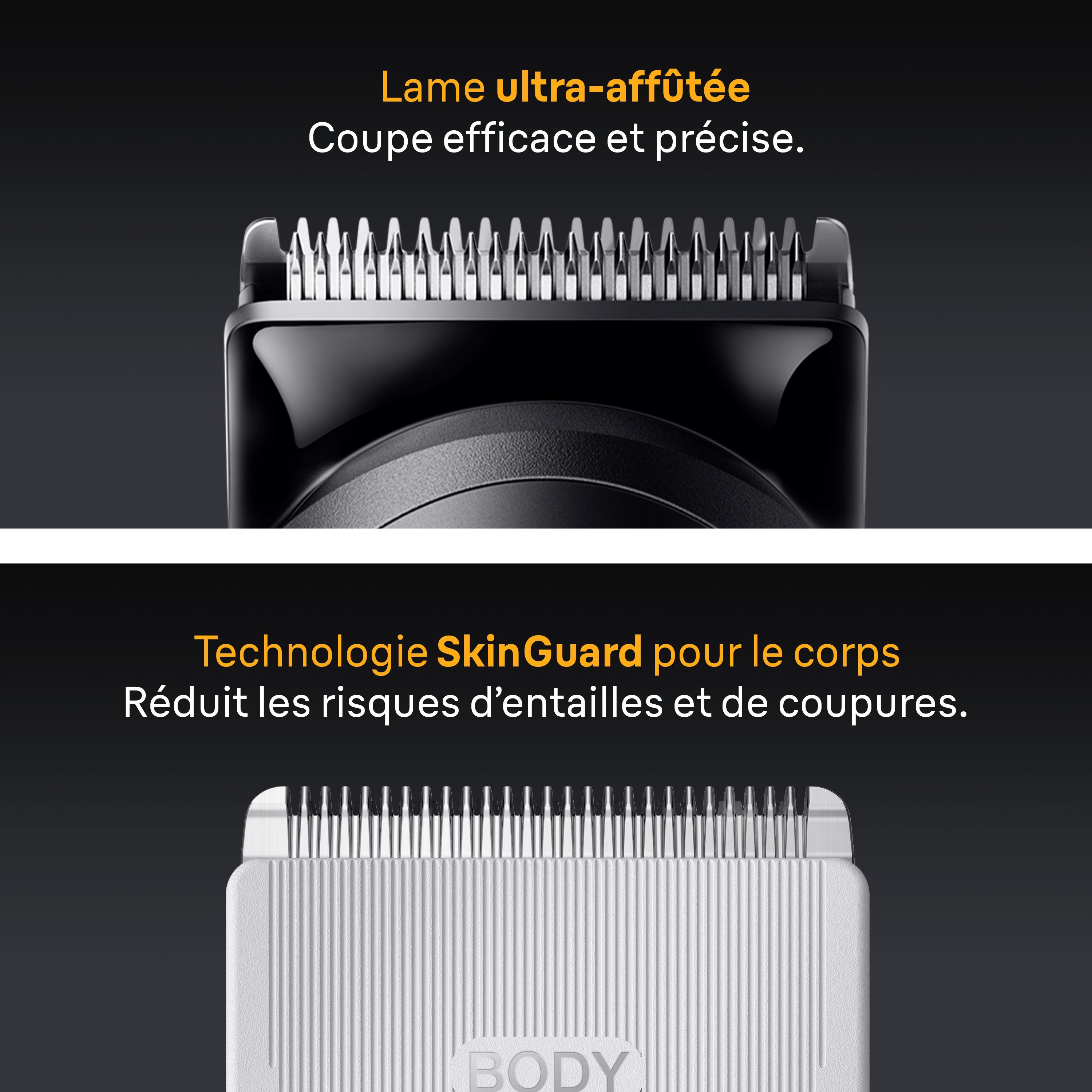 Voir la diapositive 4 : BRAUN Tondeuse multi MGK5540 - Noir