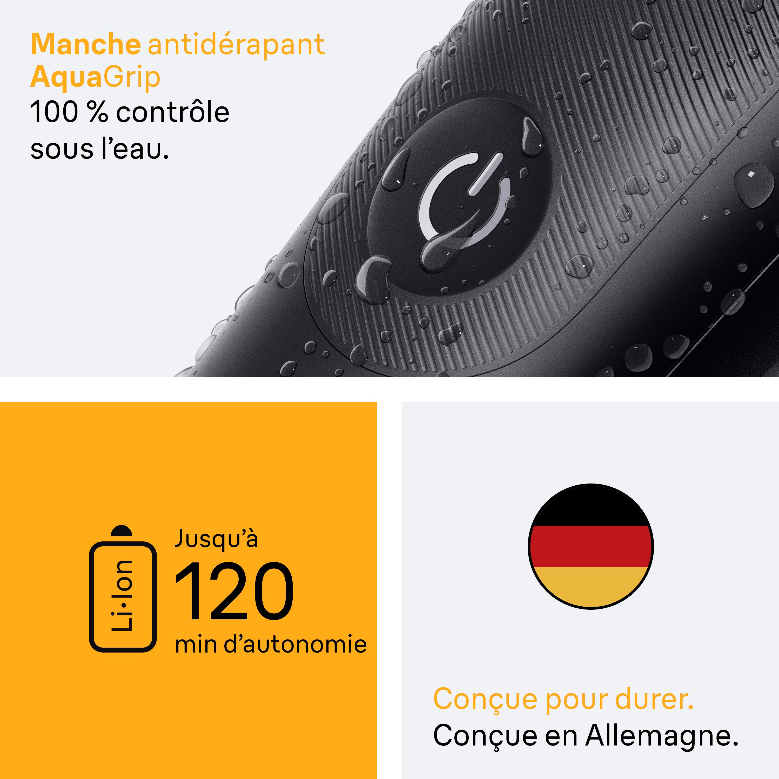 Voir la diapositive 5 : BRAUN Tondeuse multi MGK5540 - Noir