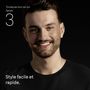 Voir la diapositive 2 : BRAUN Tondeuse Multi Usage MGK3540 - Noir/Gris