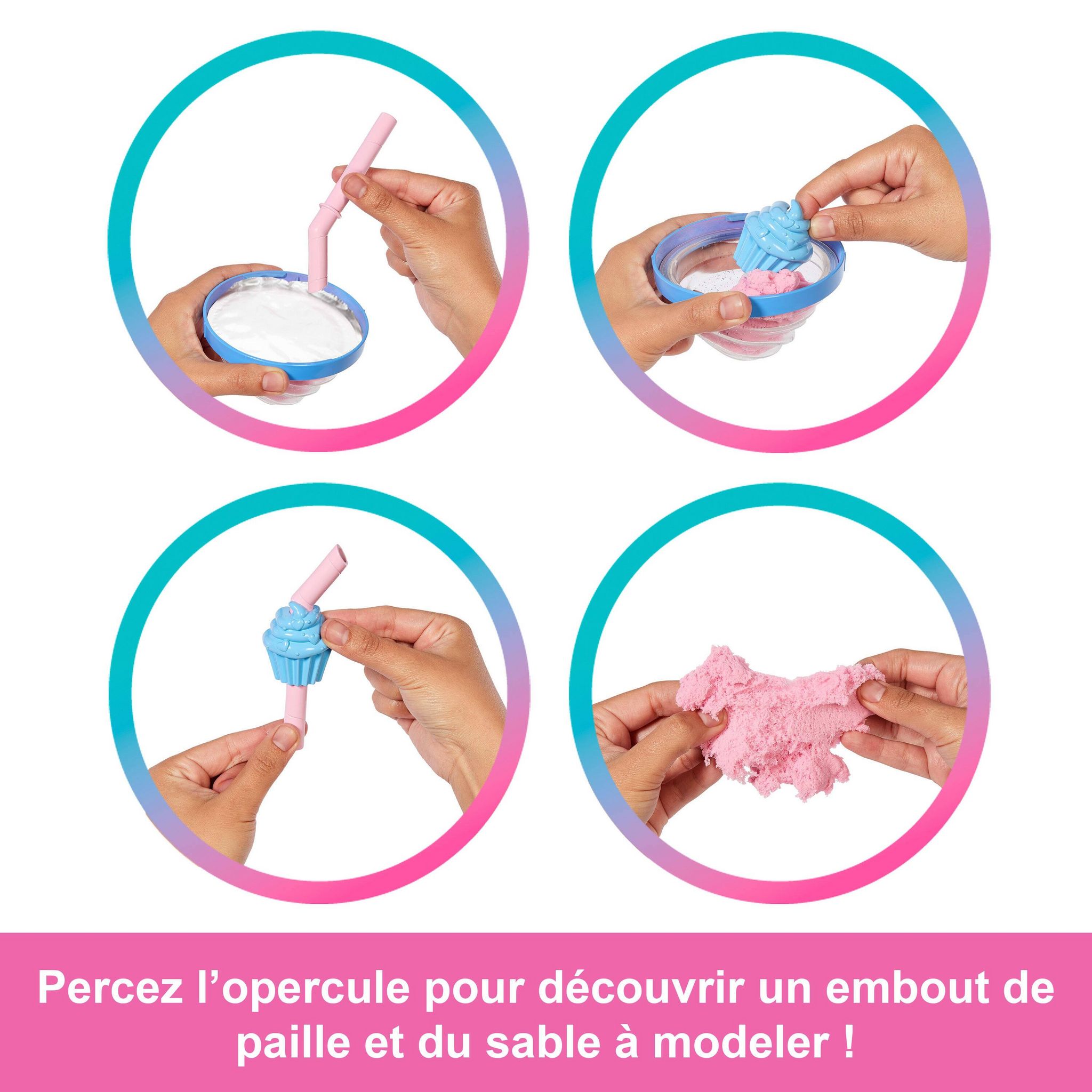 Voir la diapositive 6 : BARBIE Poupée Barbie Pop Reveal Gourmandise Bleu