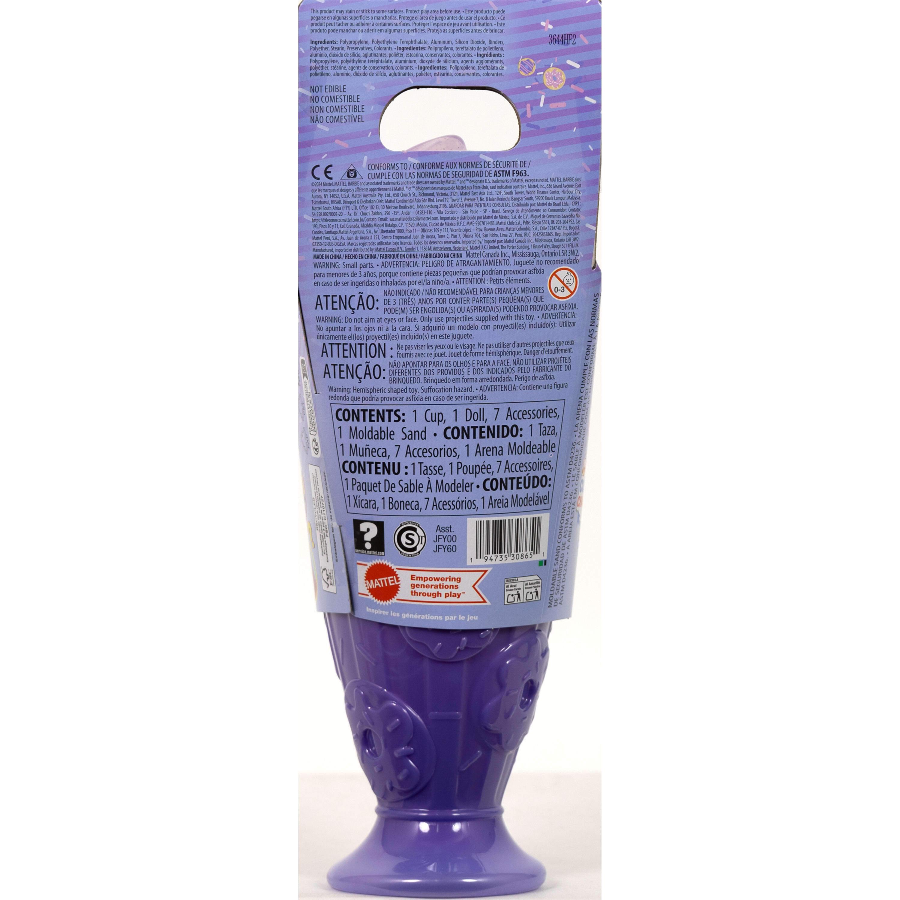 Voir la diapositive 4 : BARBIE Poupée Barbie Pop Reveal Gourmandise Mauve