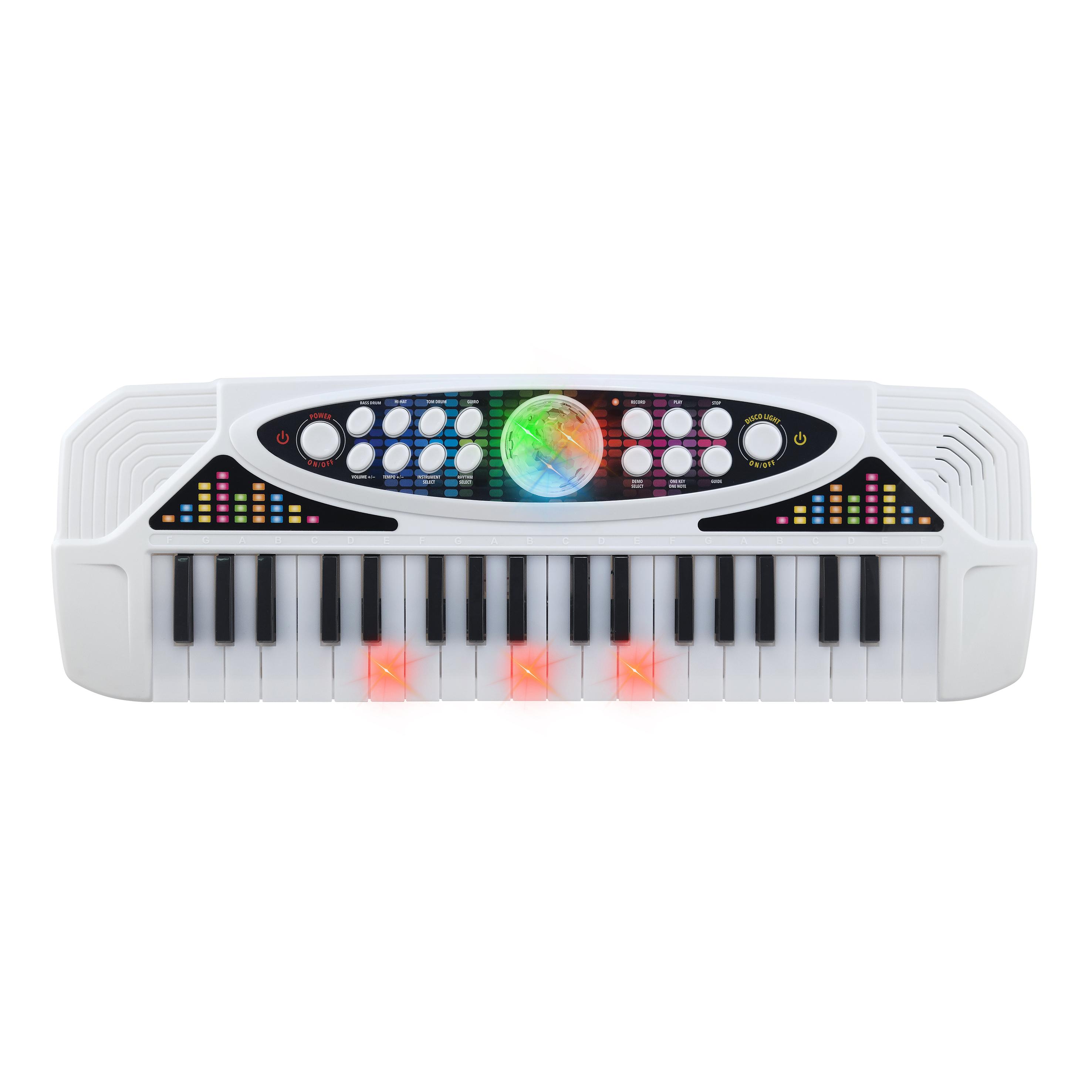 Voir la diapositive 2 : ONE TWO FUN Clavier Bluetooth 37 touches