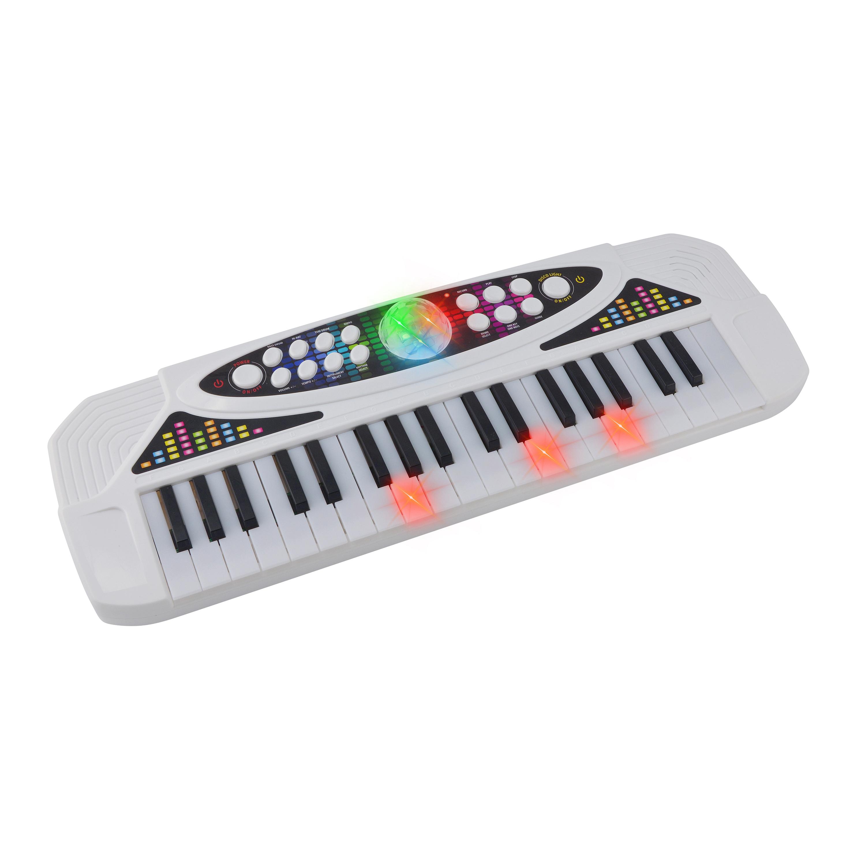 Voir la diapositive 3 : ONE TWO FUN Clavier Bluetooth 37 touches