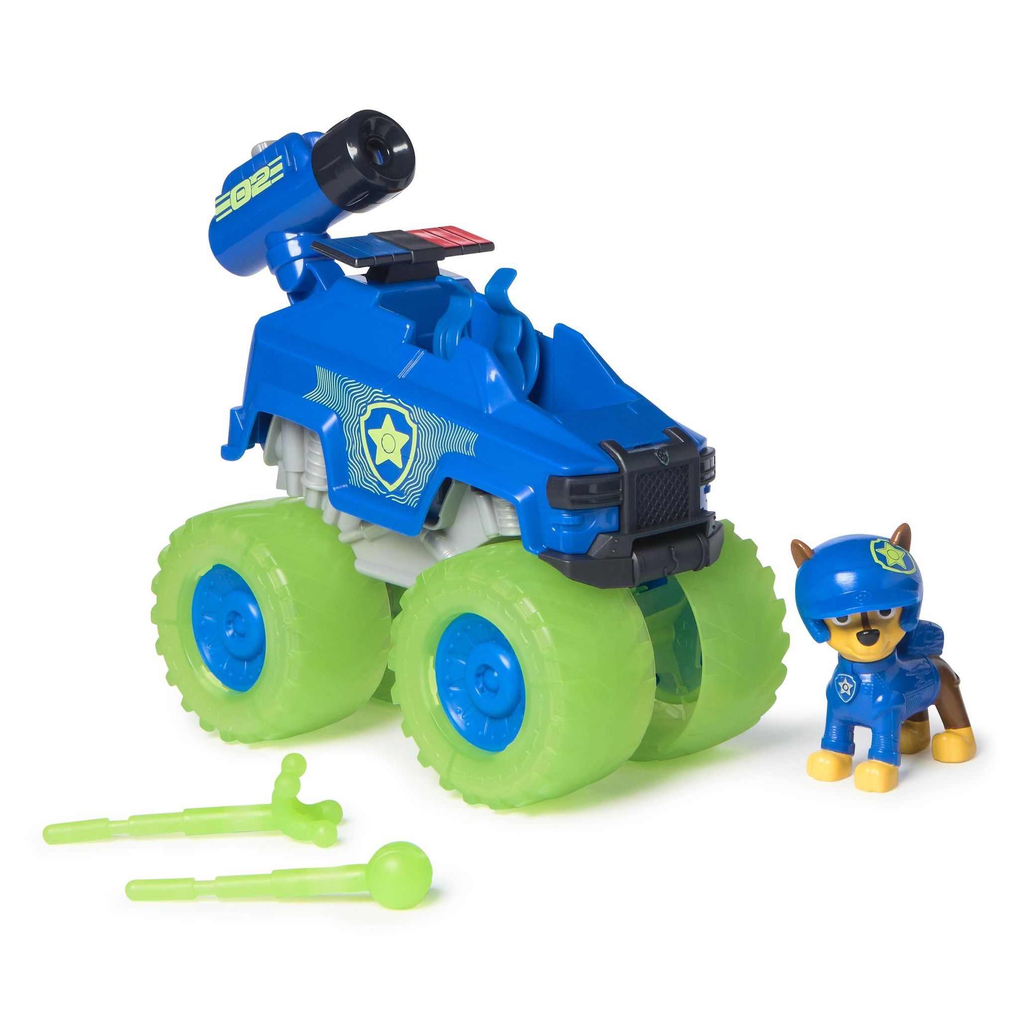 Voir la diapositive 3 : SPIN MASTER Pack de 2 Véhicules avec effets Phosphorescents Pat Patrouille