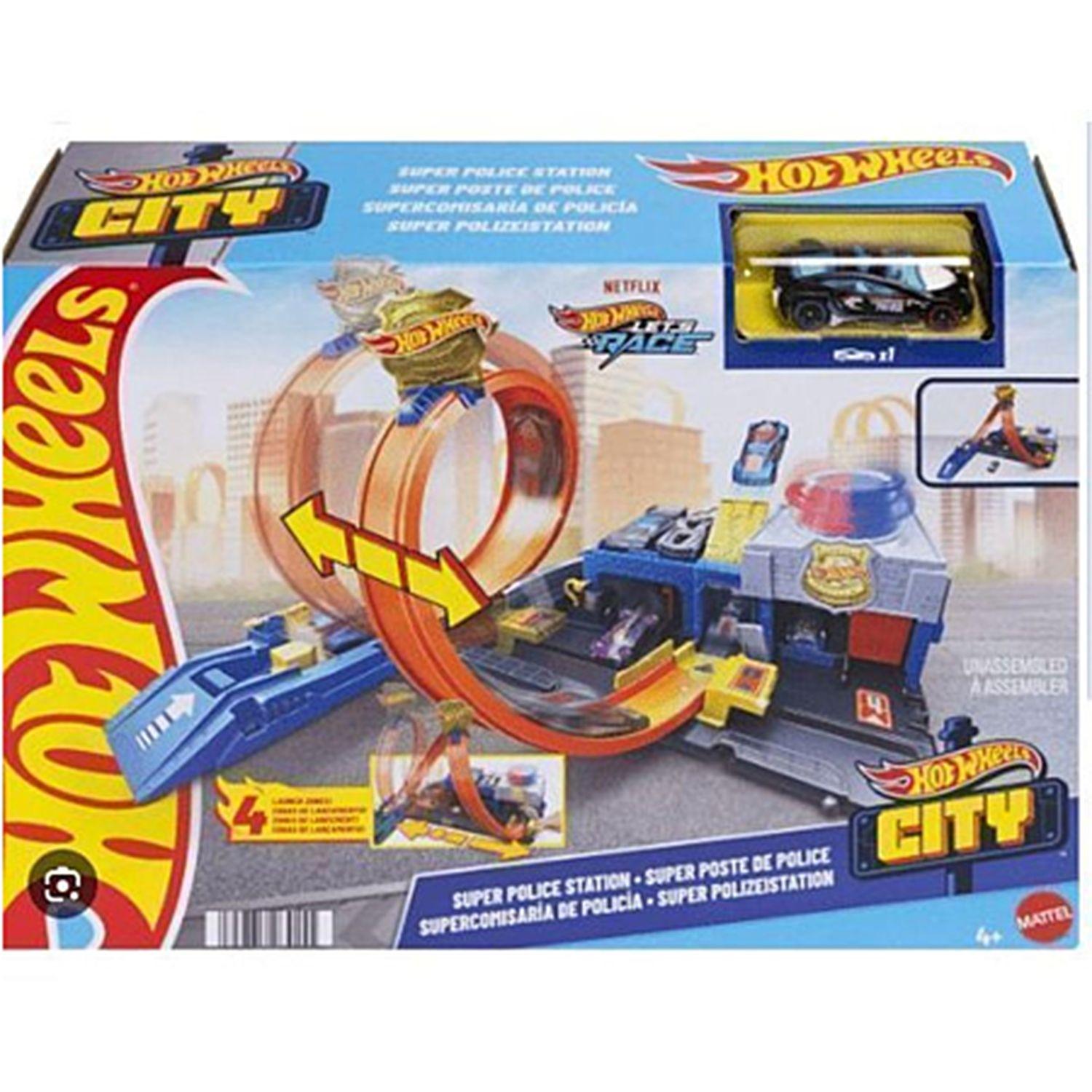 MATTEL Kit de jeu Hot Wheels City Mega Parking