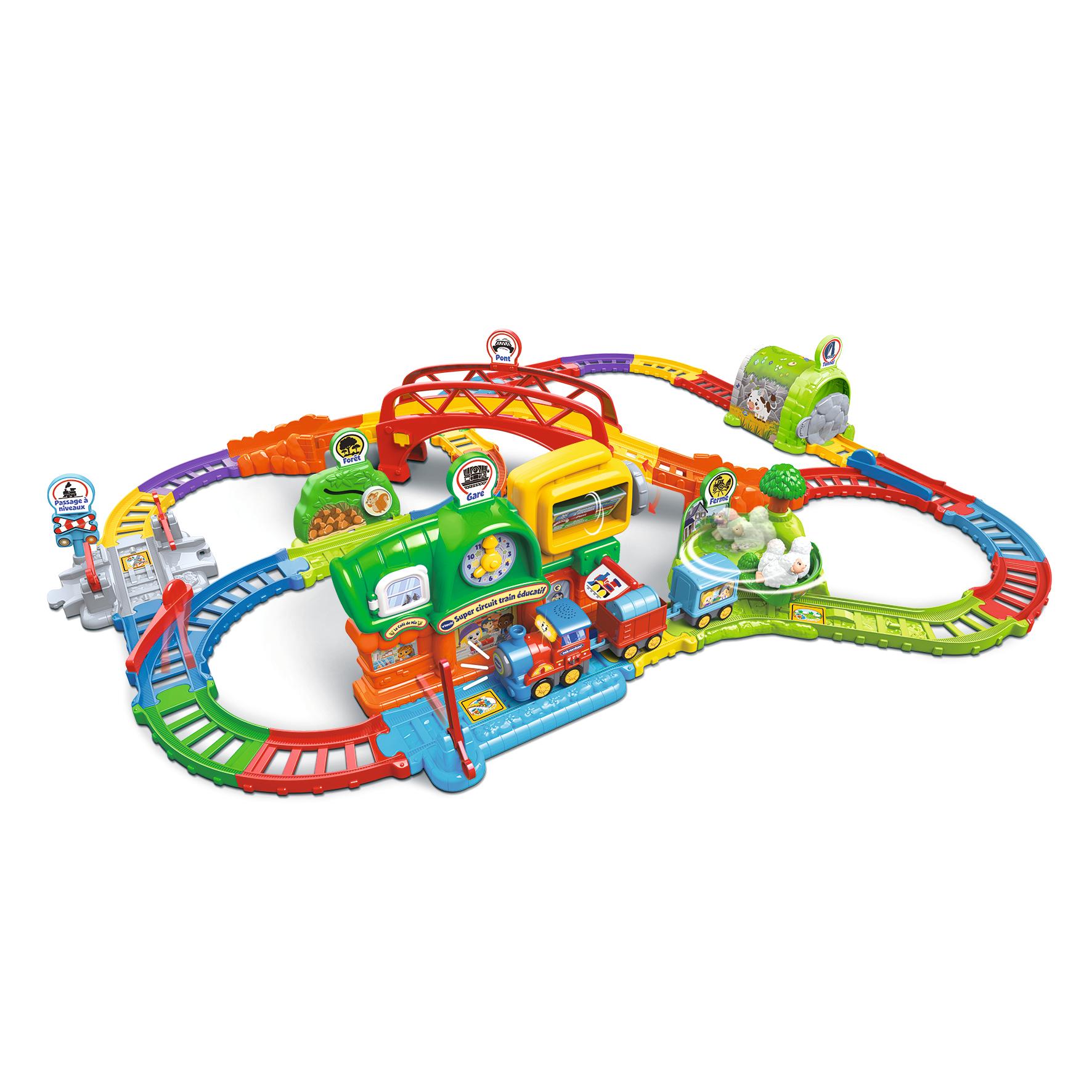 Voir la diapositive 2 : VTECH Super Circuit éducatif Tut Tut Bolides