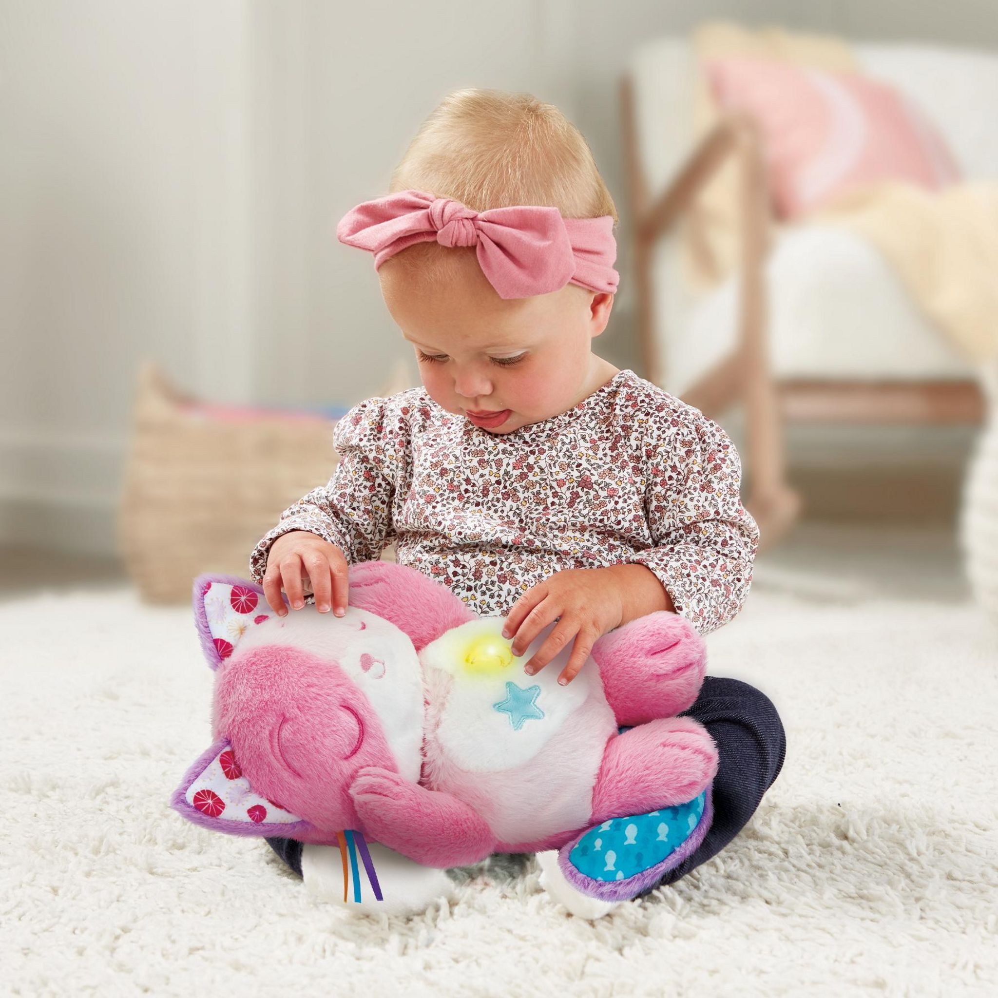 Voir la diapositive 4 : VTECH Mon Chaton Douce Nuit - Rose