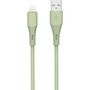 Voir la diapositive 2 : QILIVE Câble de charge USB A / Lightning - Vert