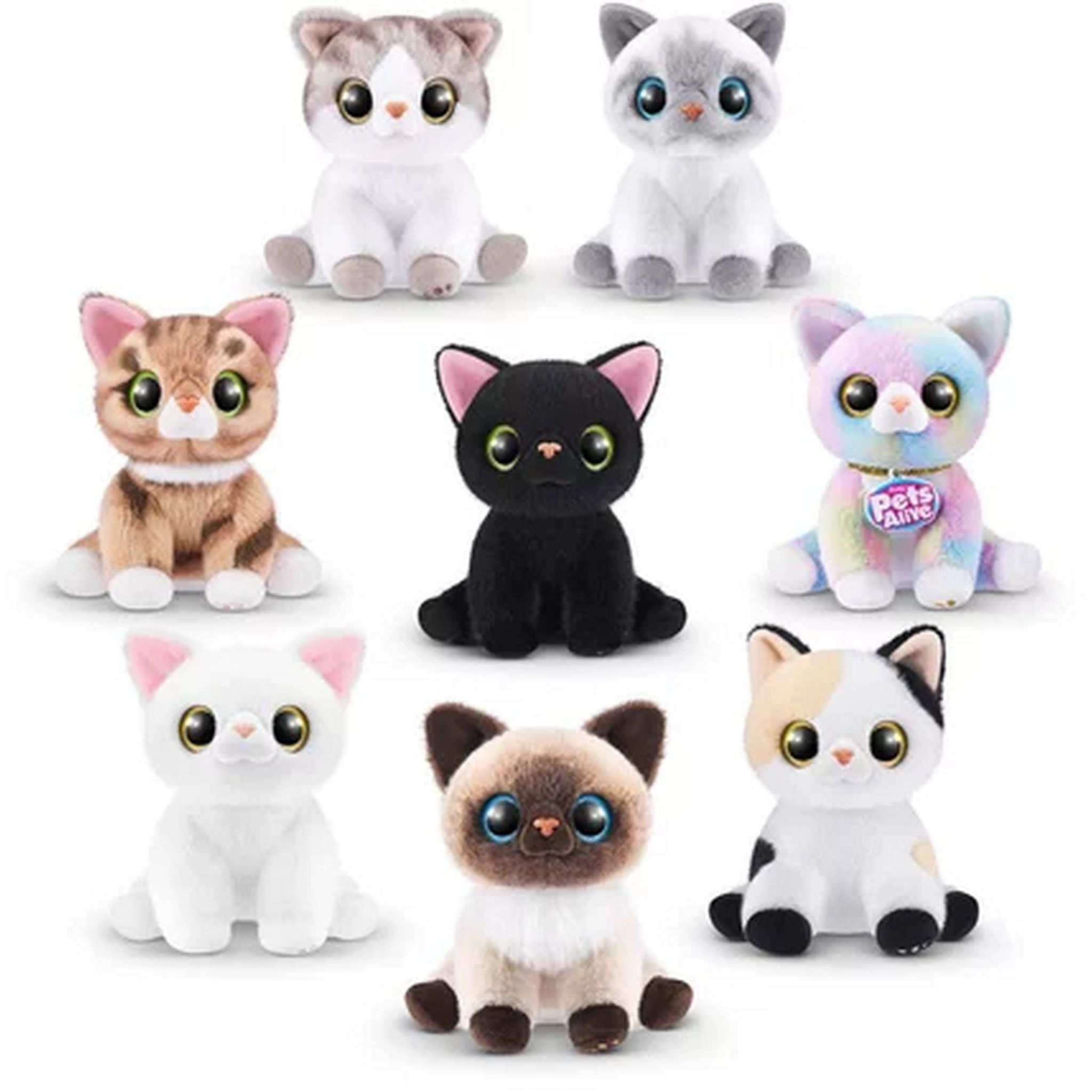 Voir la diapositive 1 : Peluche Chaton SmittenKittens