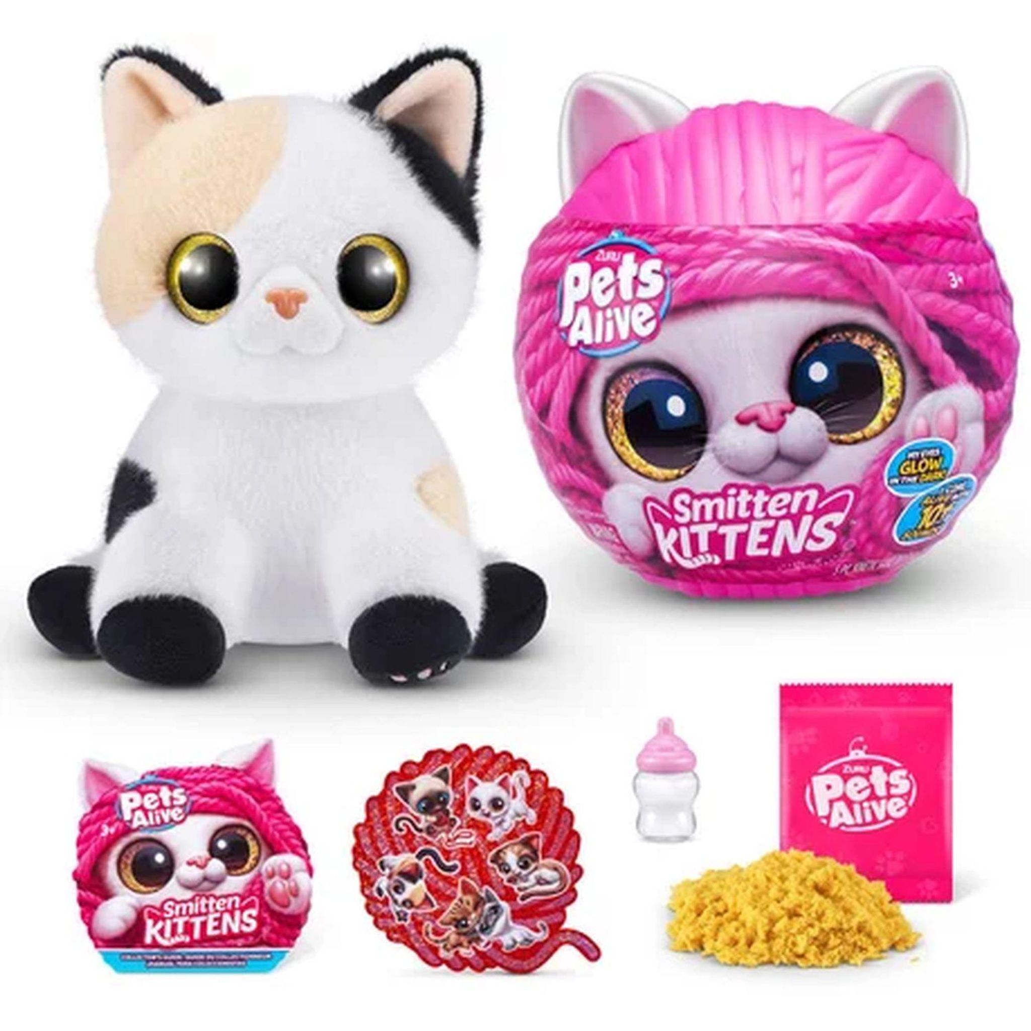 Voir la diapositive 2 : Peluche Chaton SmittenKittens