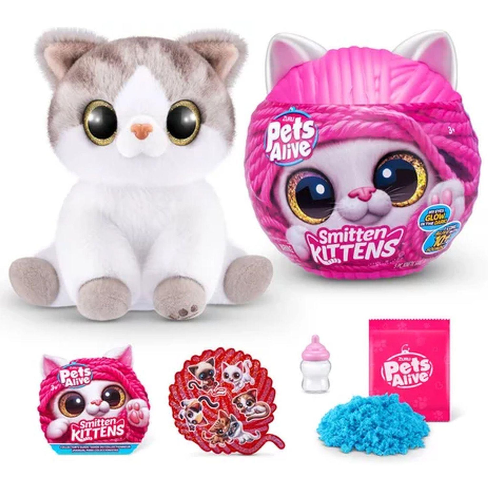 Voir la diapositive 3 : Peluche Chaton SmittenKittens