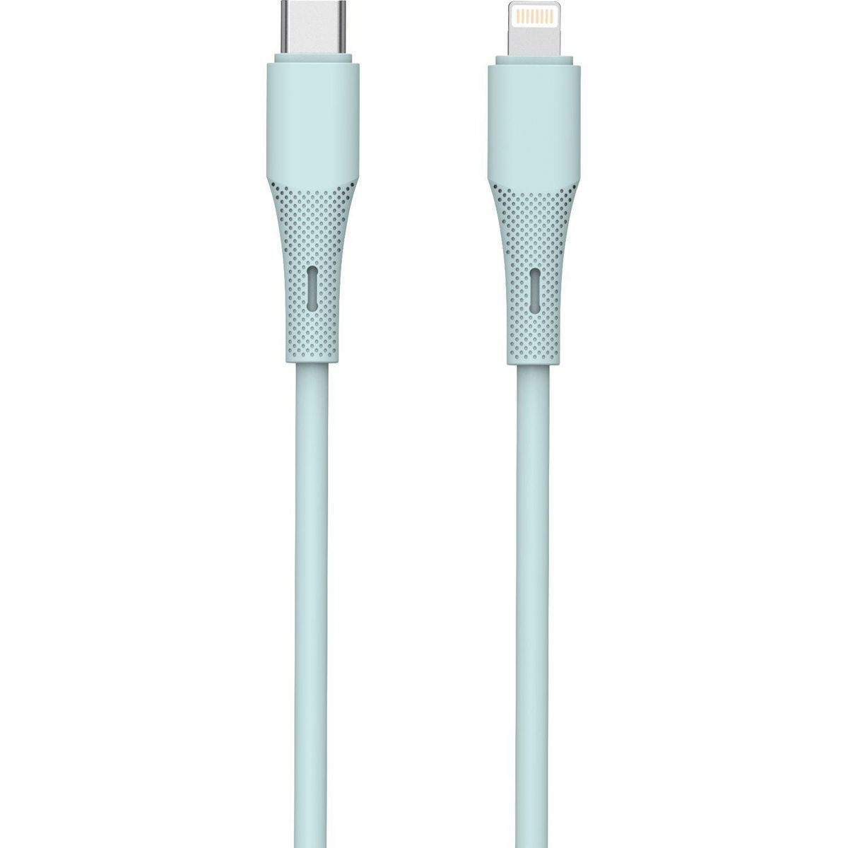 QILIVE Câble de charge USB C / Lightning - Bleu