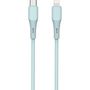 Voir la diapositive 2 : QILIVE Câble de charge USB C / Lightning - Bleu