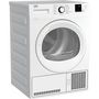 Voir la diapositive 3 : BEKO Sèche linge hublot à condensation DCB912W, 9 kg, B