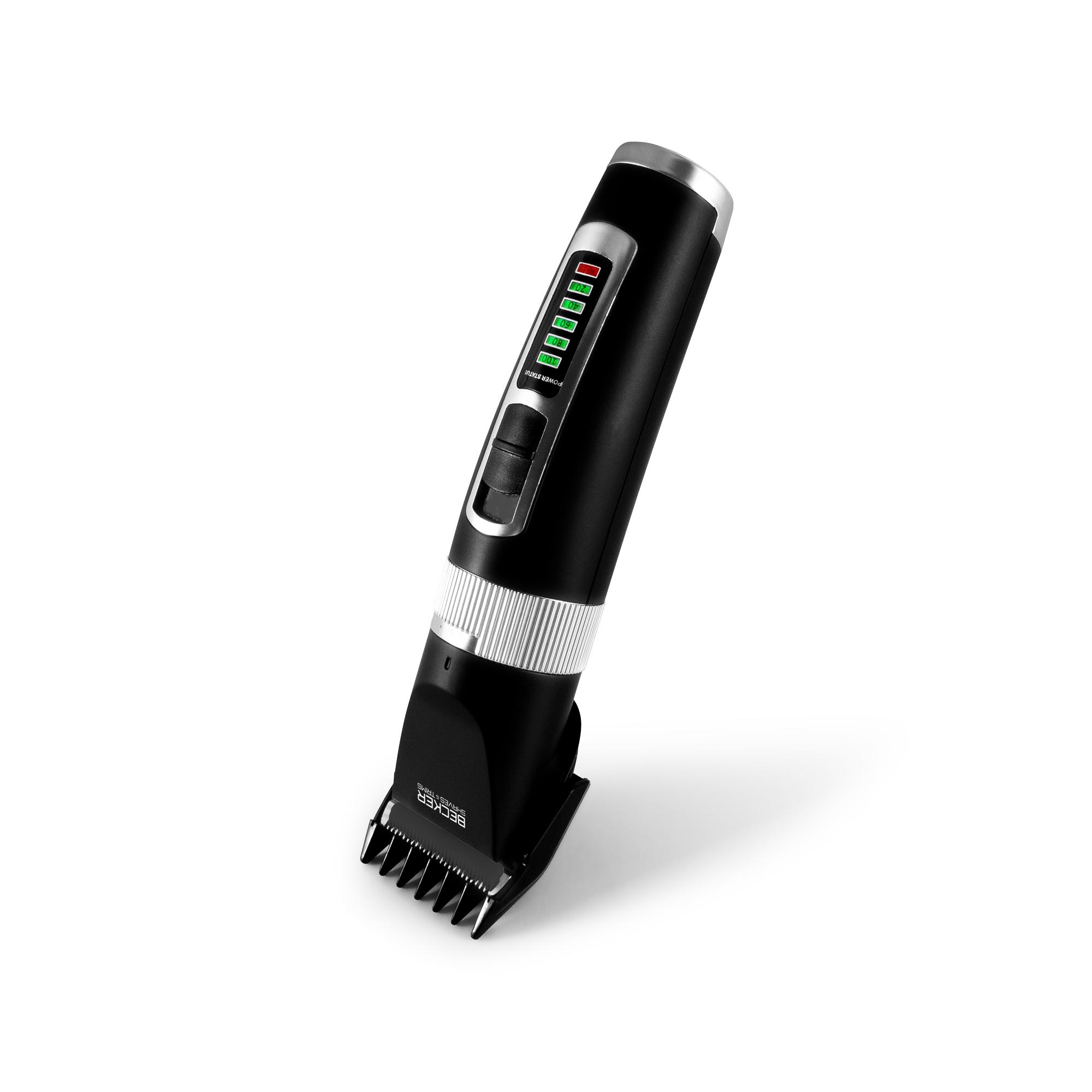 Voir la diapositive 6 : BECKER'S Tondeuse cheveux et barbe CERAMICSTRIM - Noir