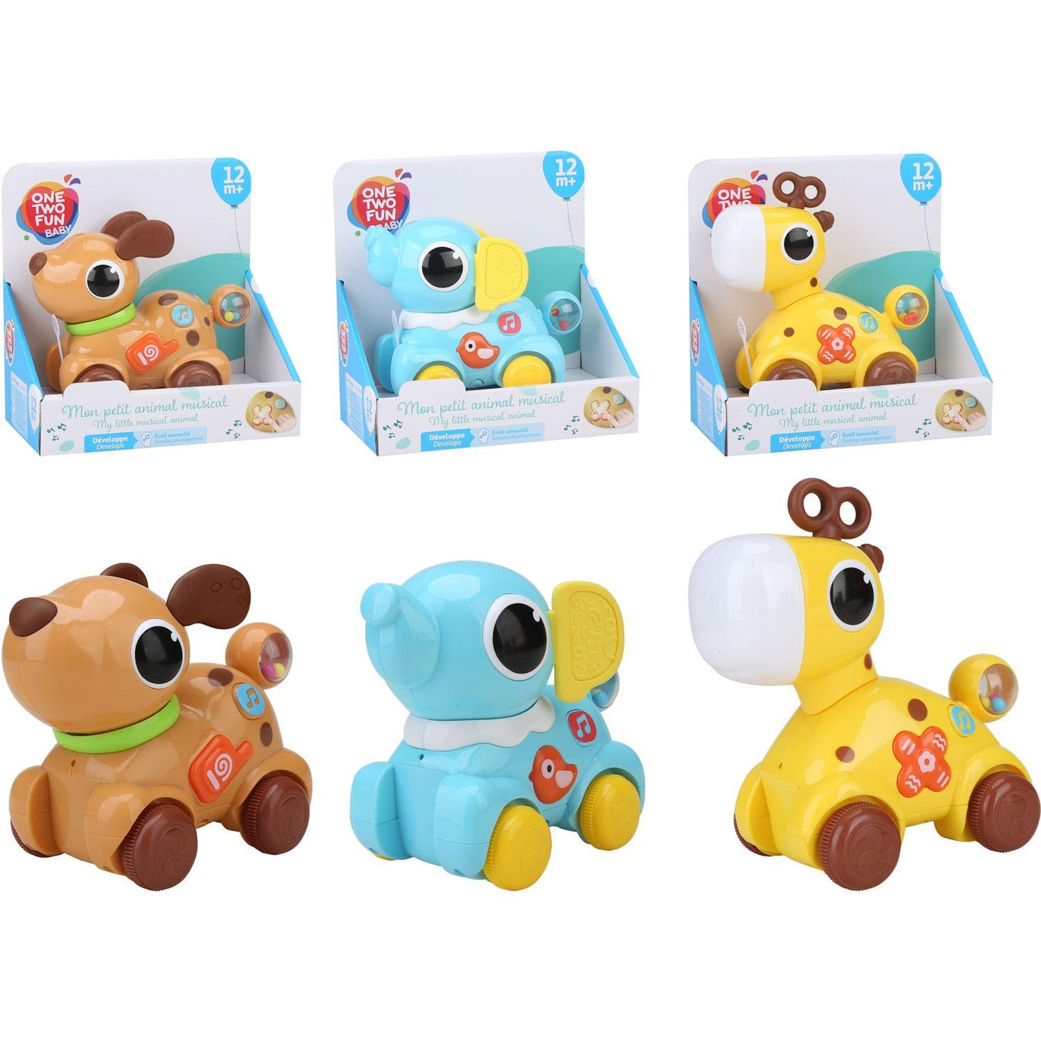 Voir la diapositive 7 : ONE TWO FUN Mon Ami Animal musical