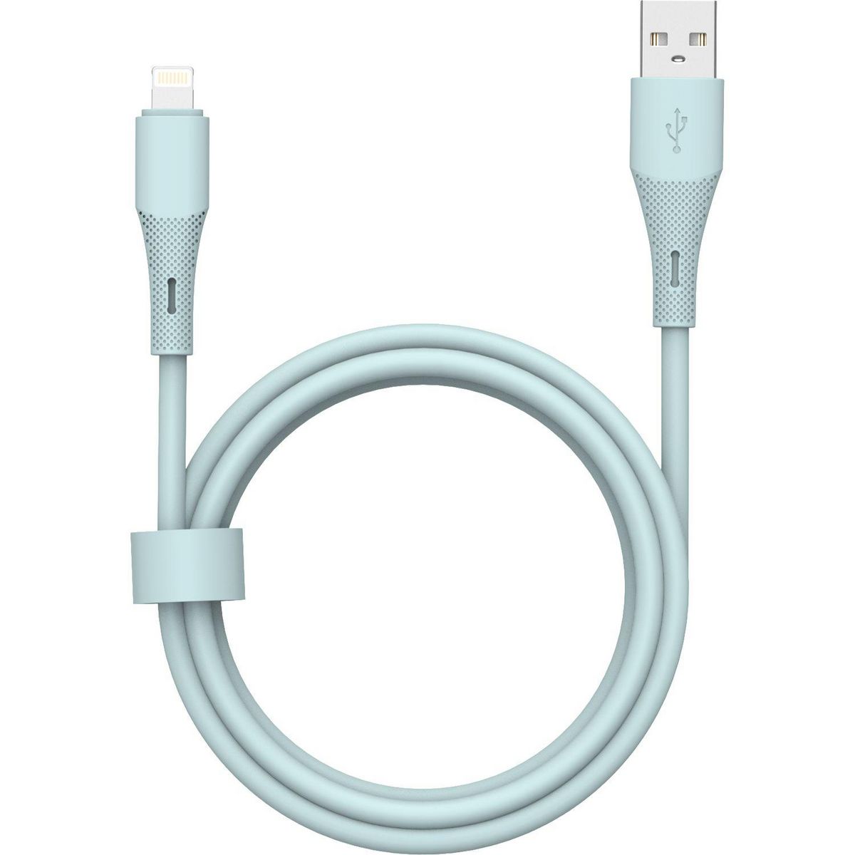 QILIVE Câble de charge USB A / Lightning - Bleu