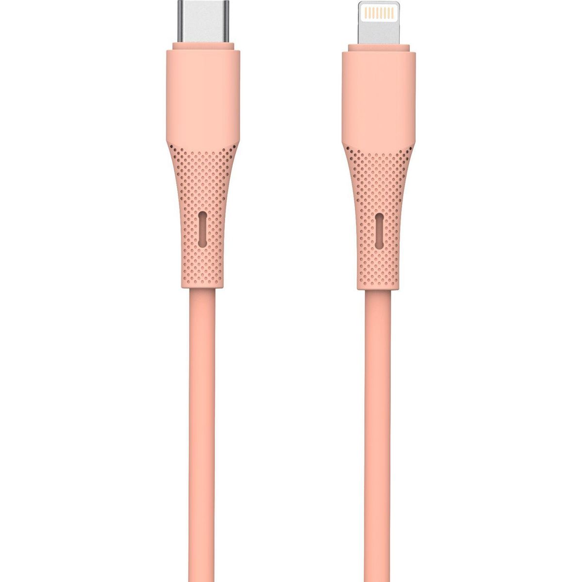 QILIVE Câble de charge USB C / Lightning - Rose