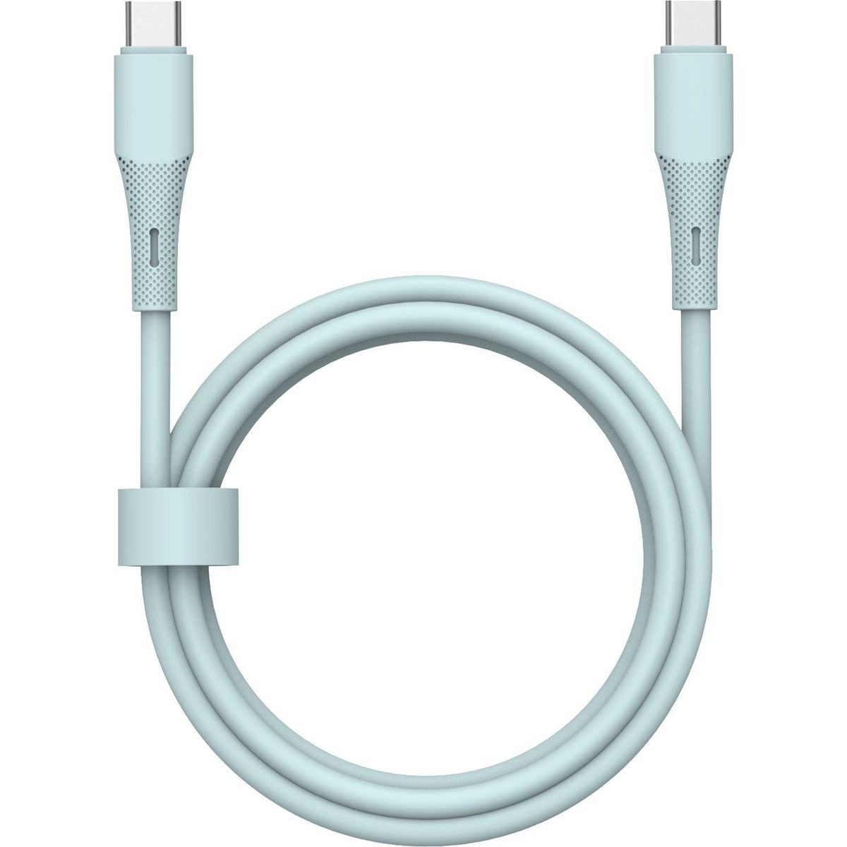 QILIVE Câble de charge USB A / USB C - Bleu