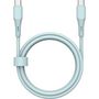 Voir la diapositive 1 : QILIVE Câble de charge USB A / USB C - Bleu