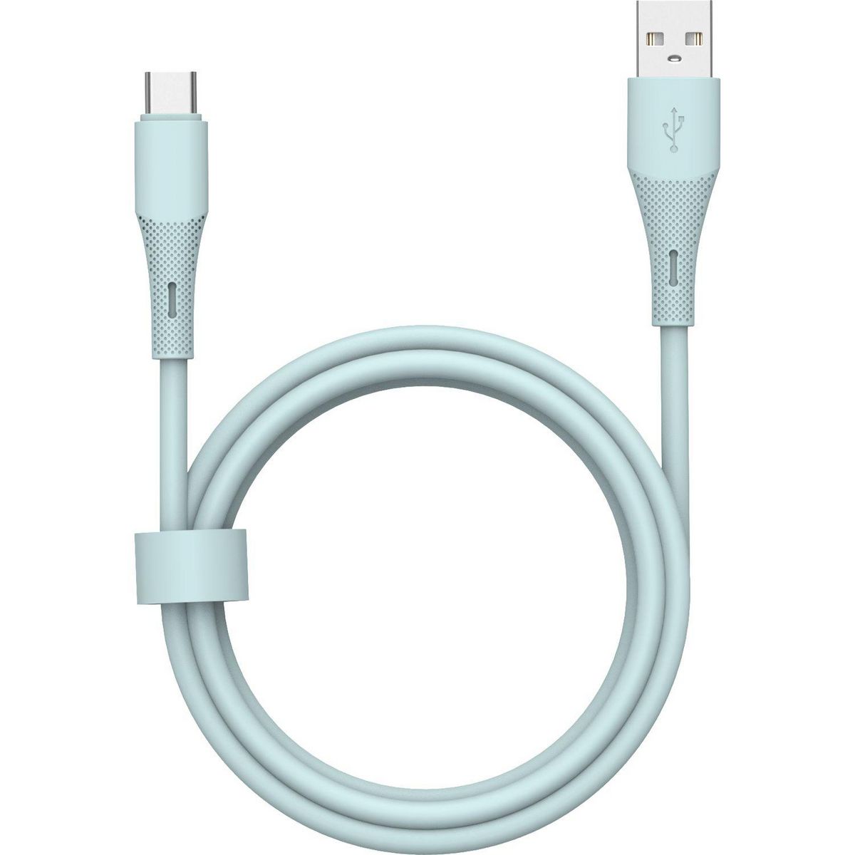 QILIVE Câble de charge USB A / USB C - Bleu