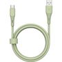 Voir la diapositive 1 : QILIVE Câble de charge USB A / USB C - Vert