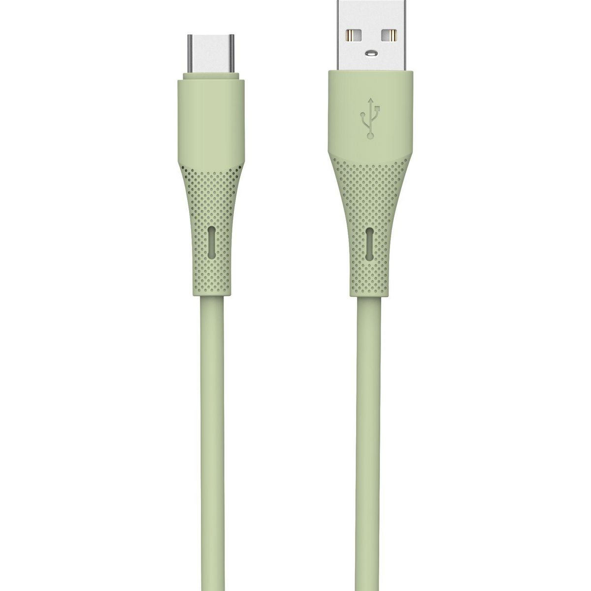 QILIVE Câble de charge USB A / USB C - Vert