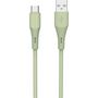 Voir la diapositive 2 : QILIVE Câble de charge USB A / USB C - Vert