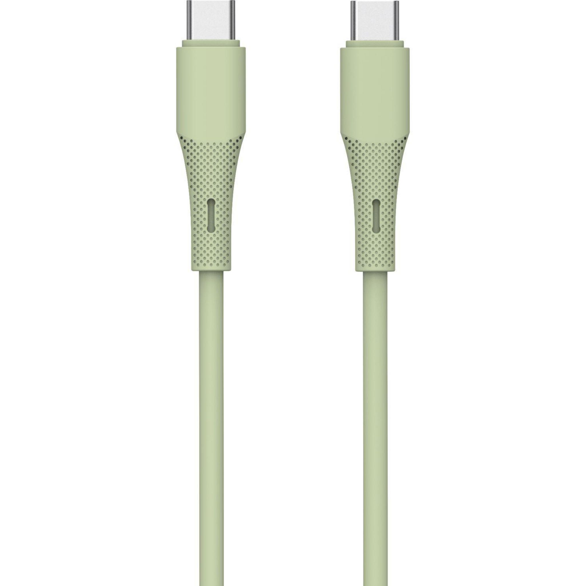 Voir la diapositive 2 : QILIVE Câble de charge USB A / USB C - Vert