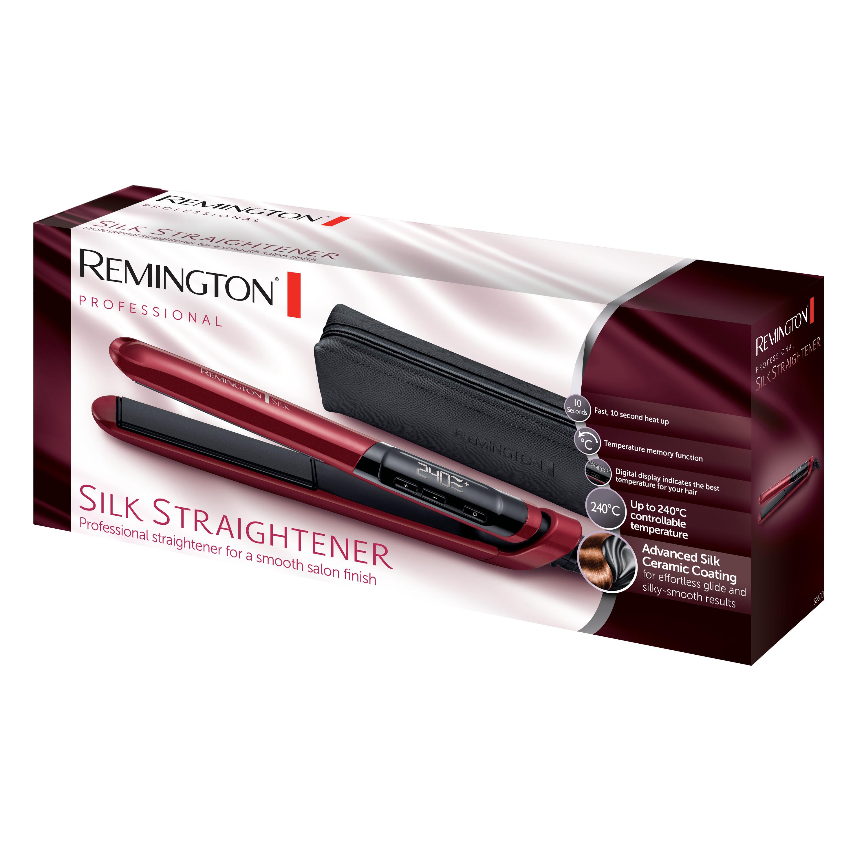 Voir la diapositive 2 : REMINGTON Lisseur S9600 - Rouge