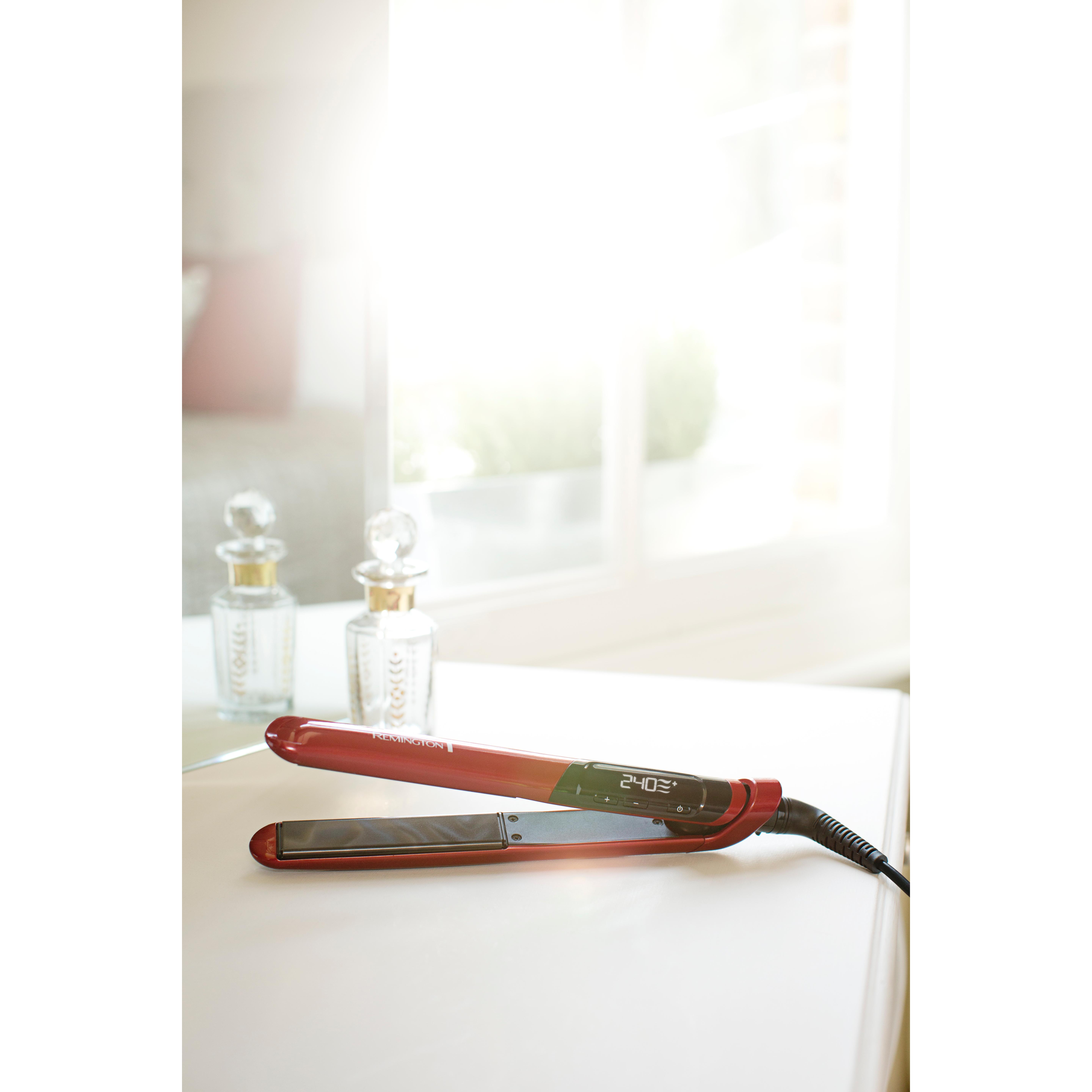Voir la diapositive 5 : REMINGTON Lisseur S9600 - Rouge