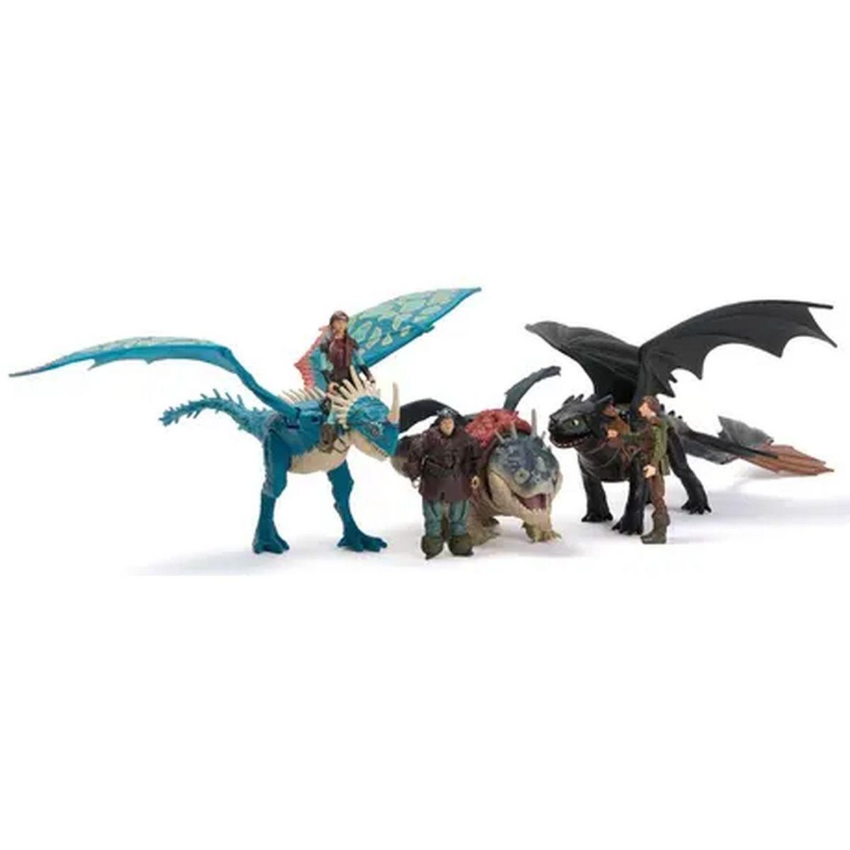 SPIN MASTER Pack Dragon et Viking 25 cm