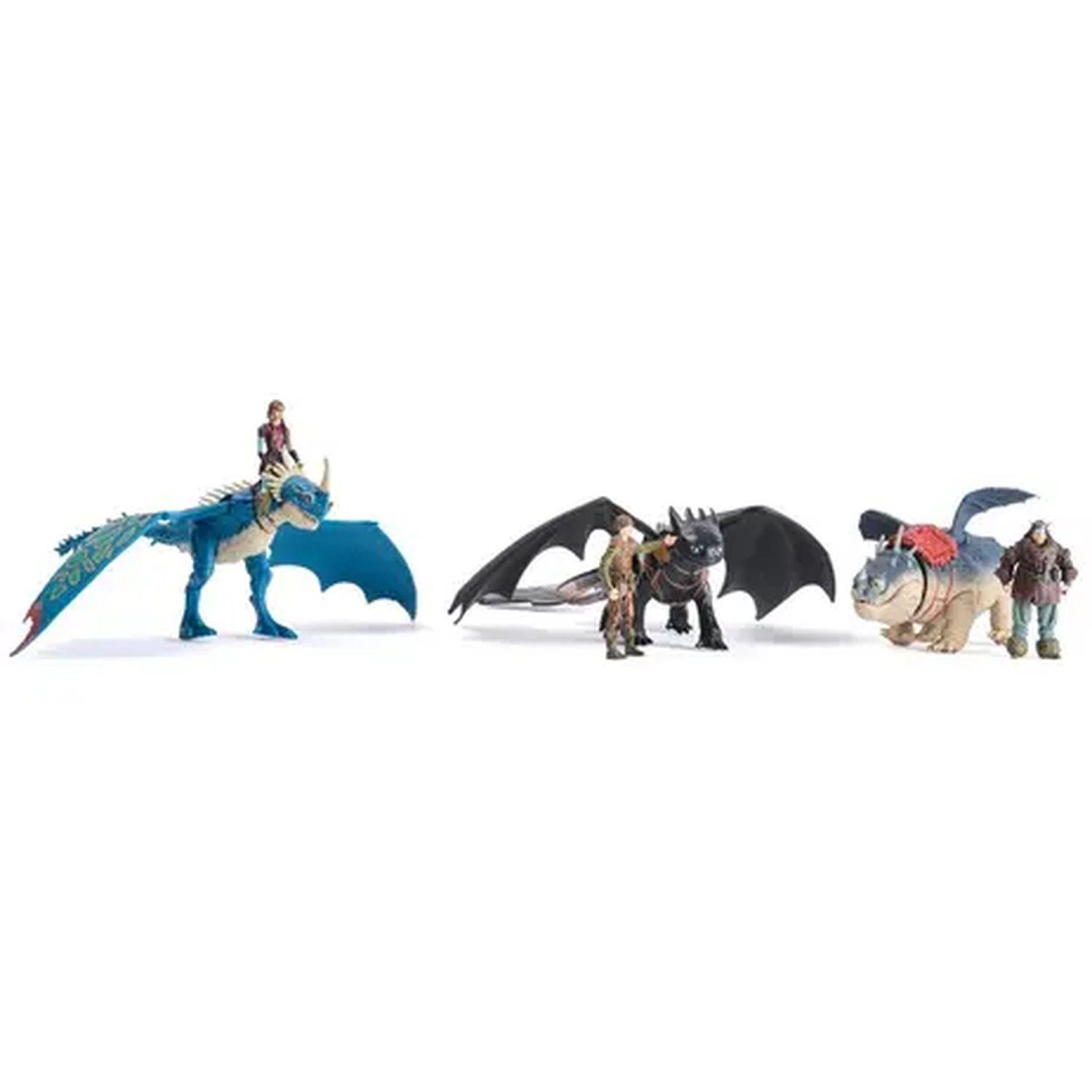 Voir la diapositive 7 : SPIN MASTER Pack Dragon et Viking 25 cm