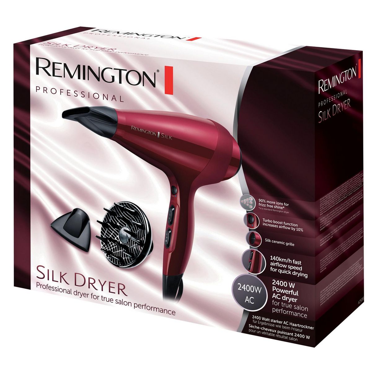 REMINGTON Sèche cheveux AC9096 - Rouge