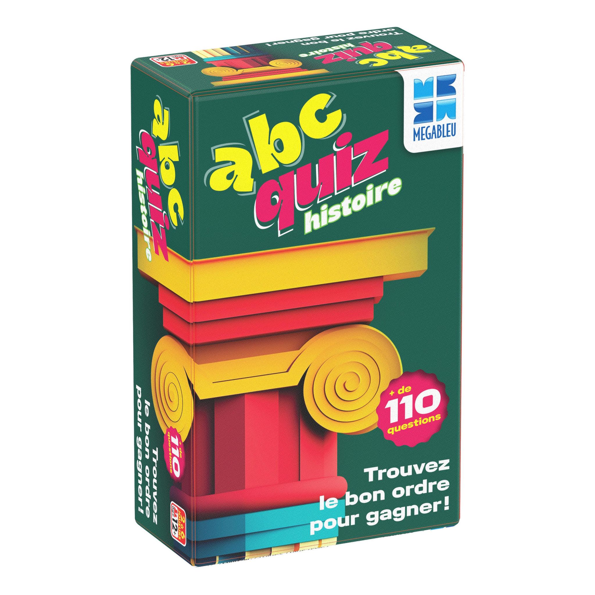MEGABLEU Jeu ABC QUIZ Histoire