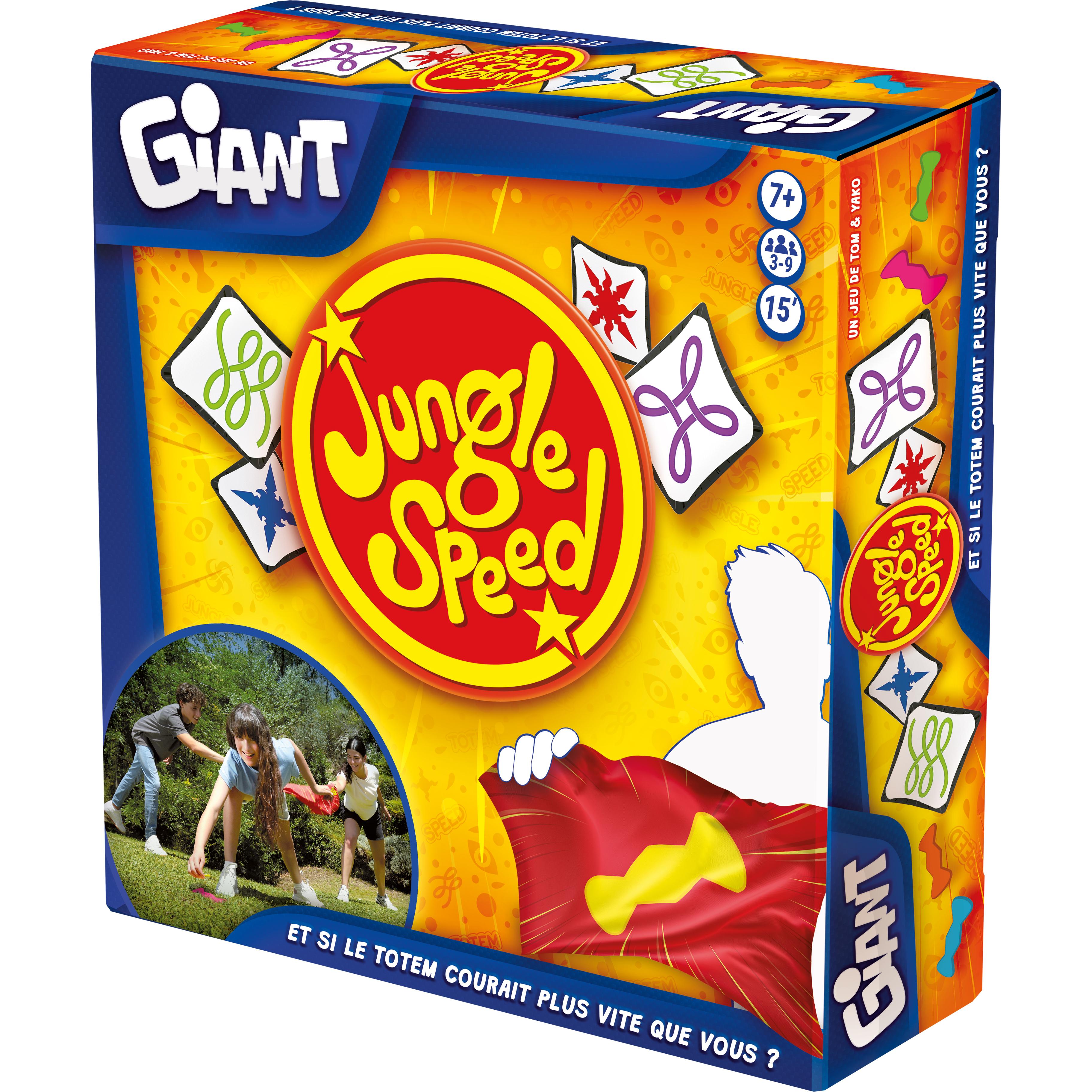 Voir la diapositive 3 : ASMODEE Jeu Jungle Speed Giant